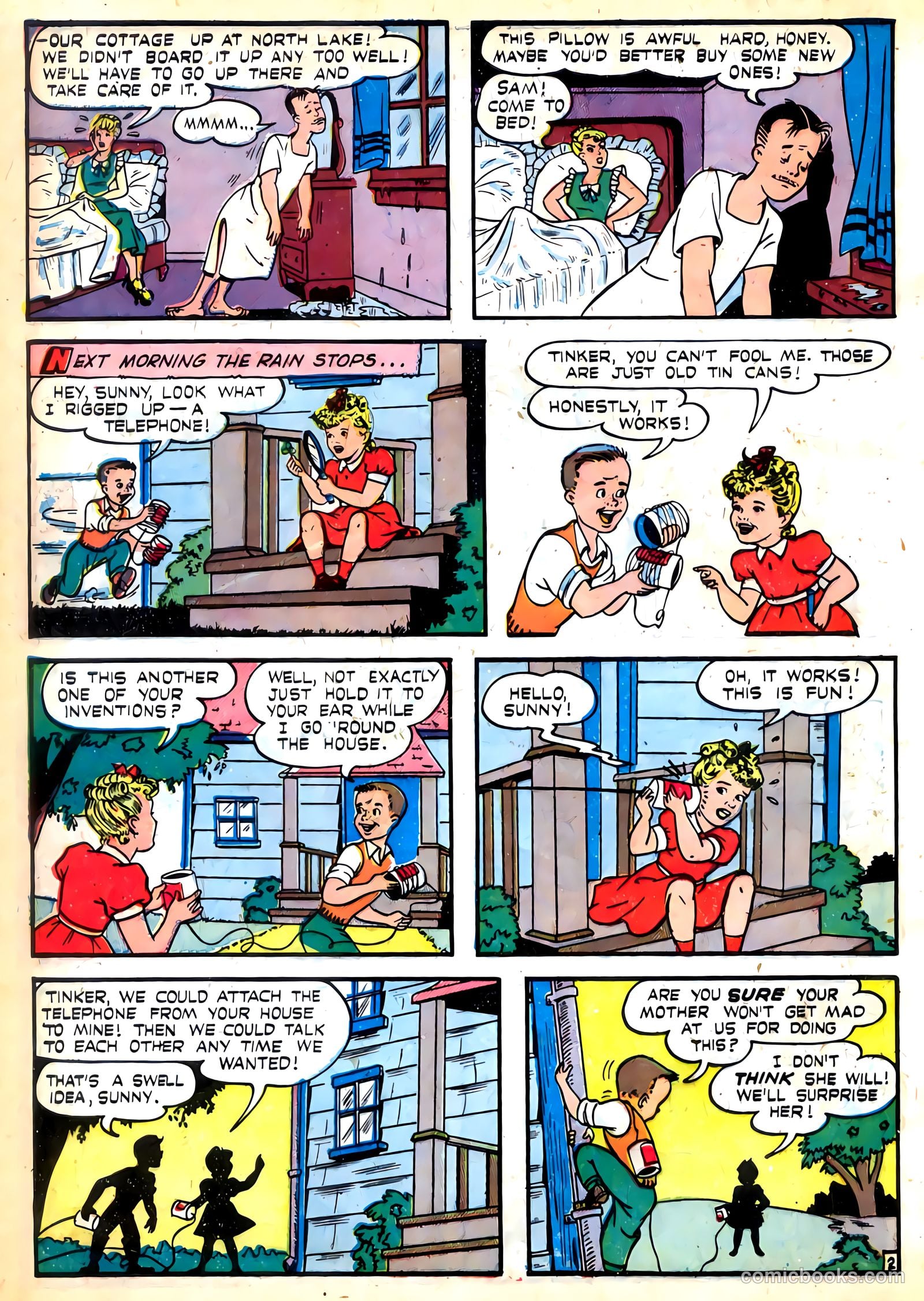 Little Miss Sunbeam Comics #1 (1950) — page 4 of 36