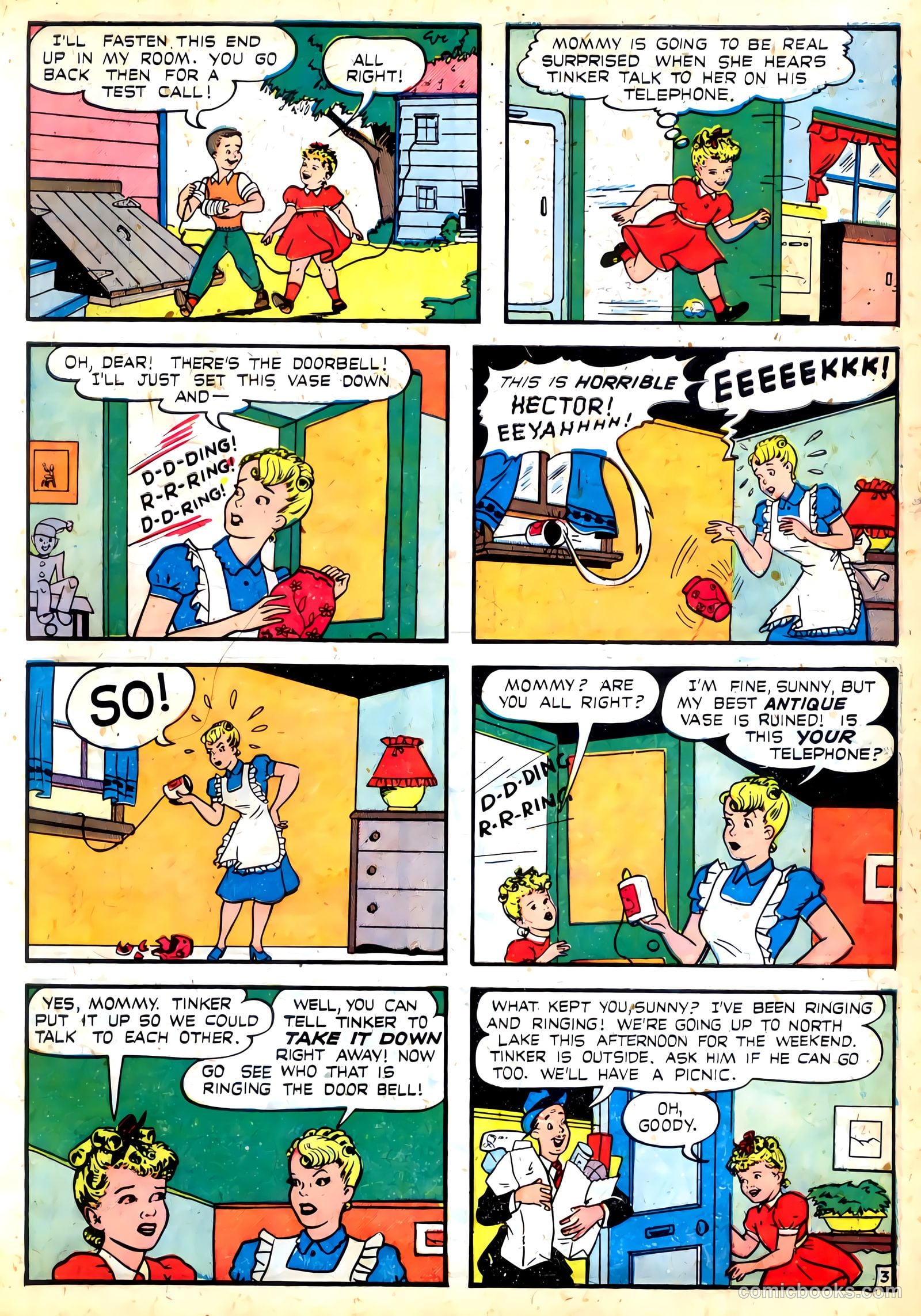 Little Miss Sunbeam Comics #1 (1950) — page 5 of 36