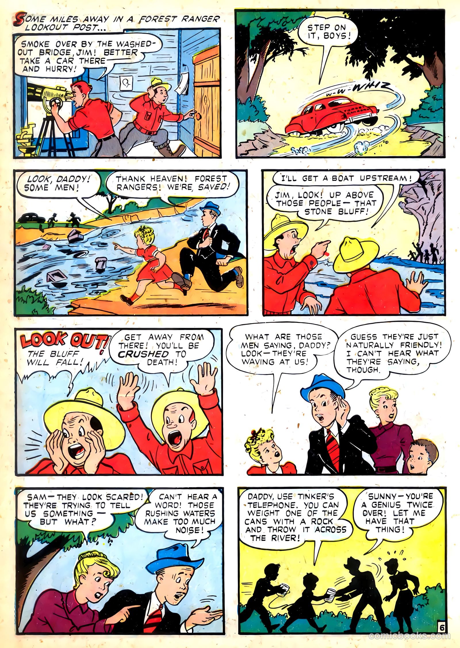 Little Miss Sunbeam Comics #1 (1950) — page 8 of 36