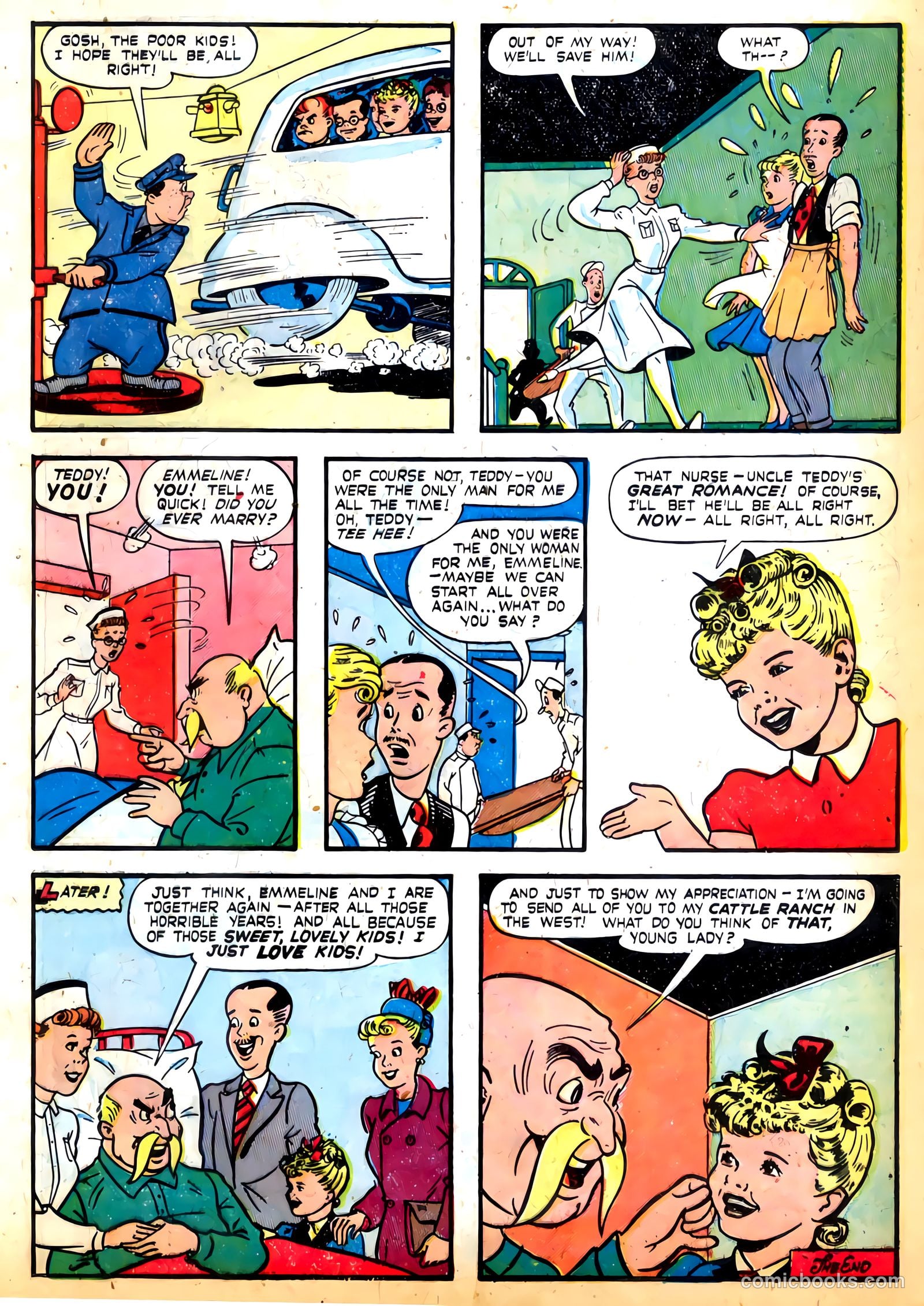 Little Miss Sunbeam Comics #1 (1950) — page 17 of 36