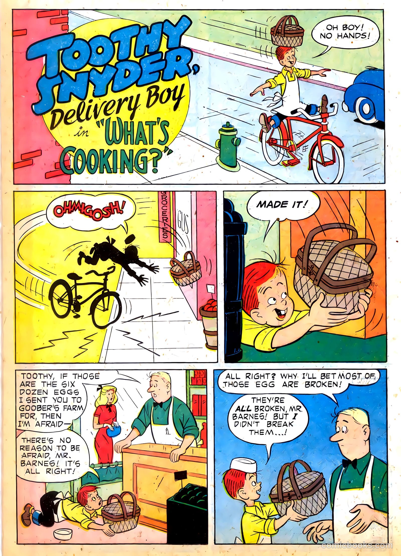 Little Miss Sunbeam Comics #1 (1950) — page 18 of 36