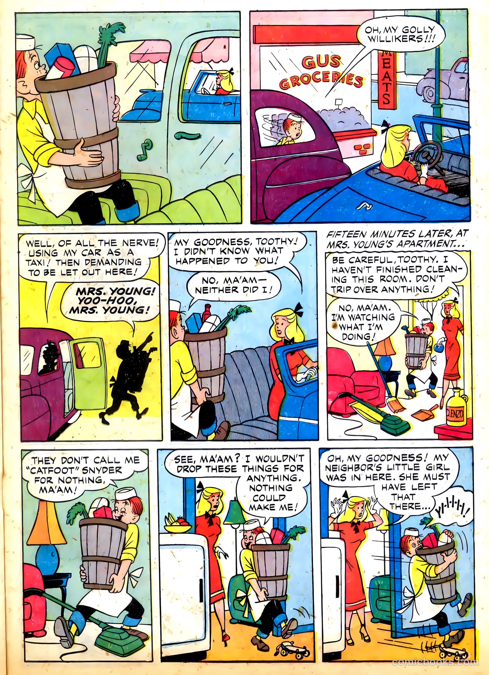 Little Miss Sunbeam Comics #1 (1950) — page 21 of 36