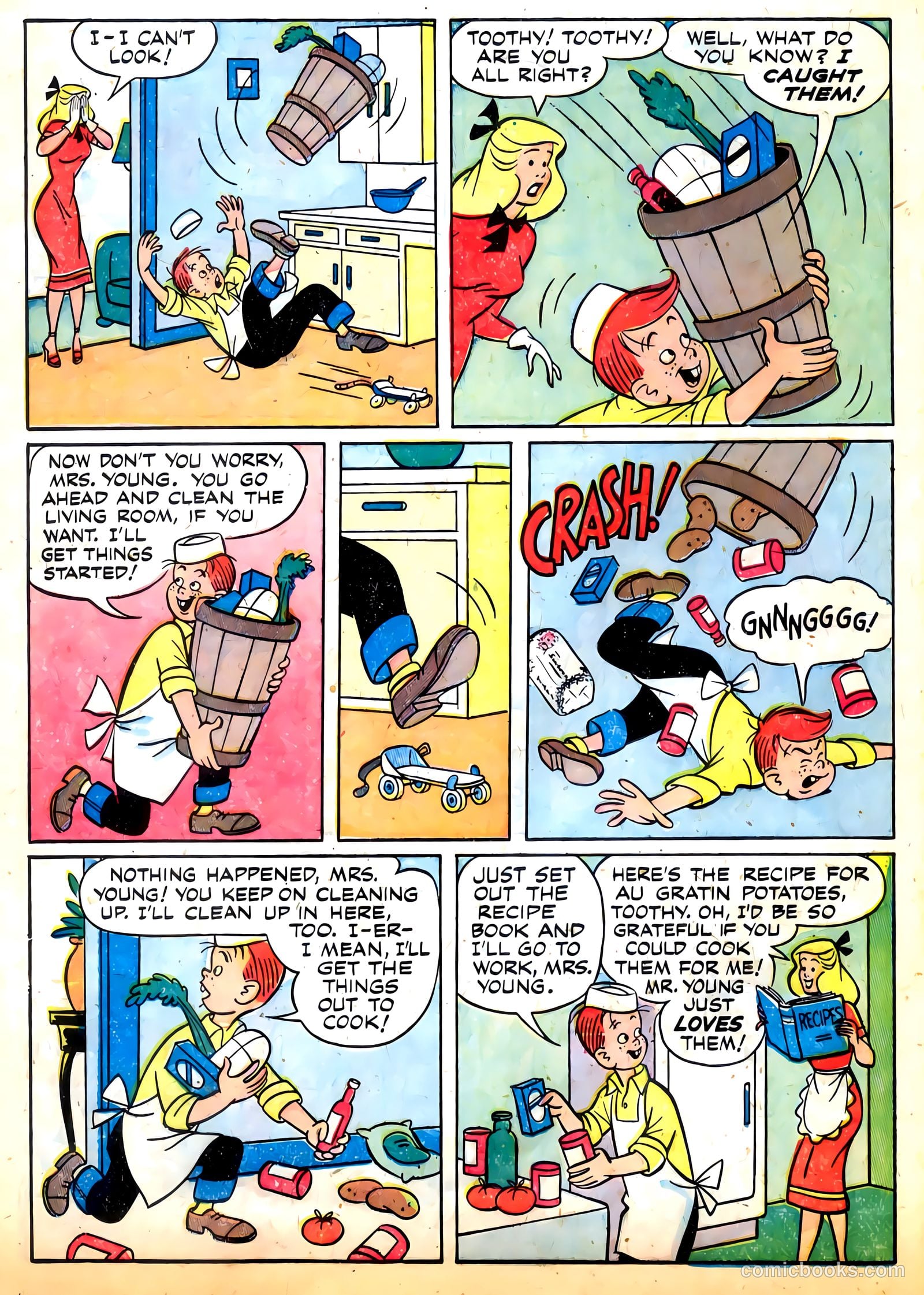 Little Miss Sunbeam Comics #1 (1950) — page 22 of 36