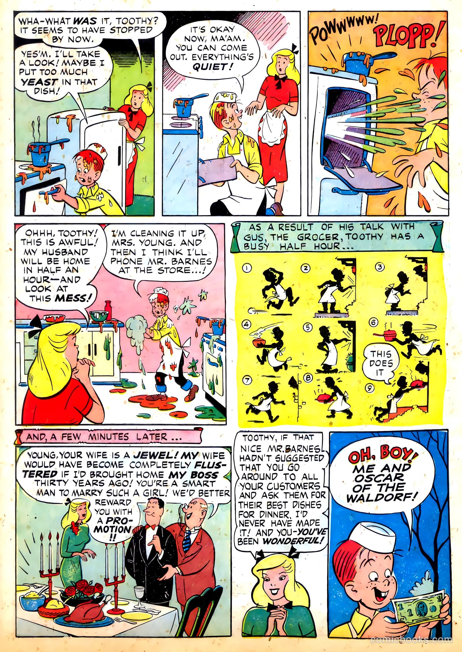 Little Miss Sunbeam Comics #1 (1950) — page 24 of 36