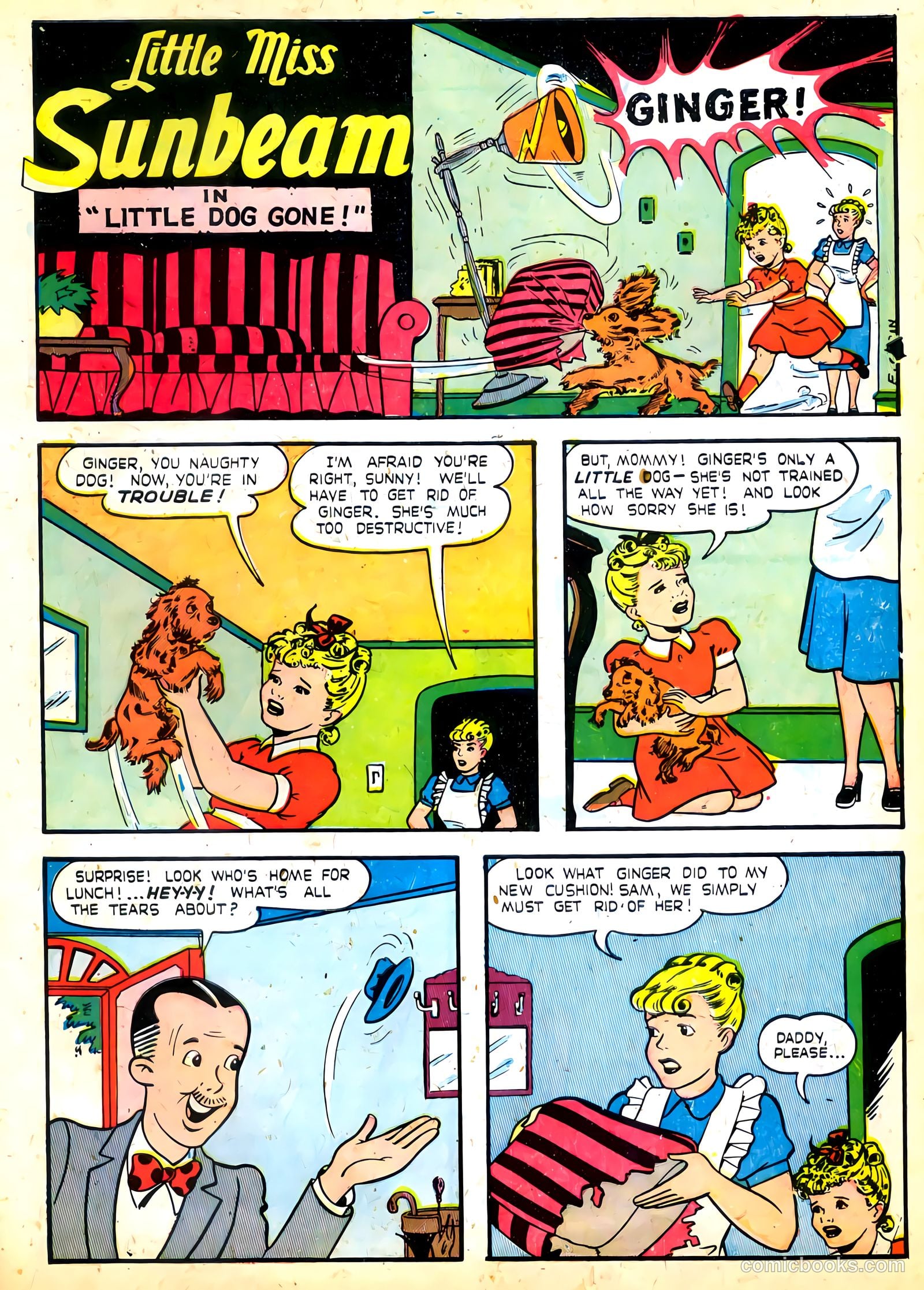 Little Miss Sunbeam Comics #1 (1950) — page 27 of 36