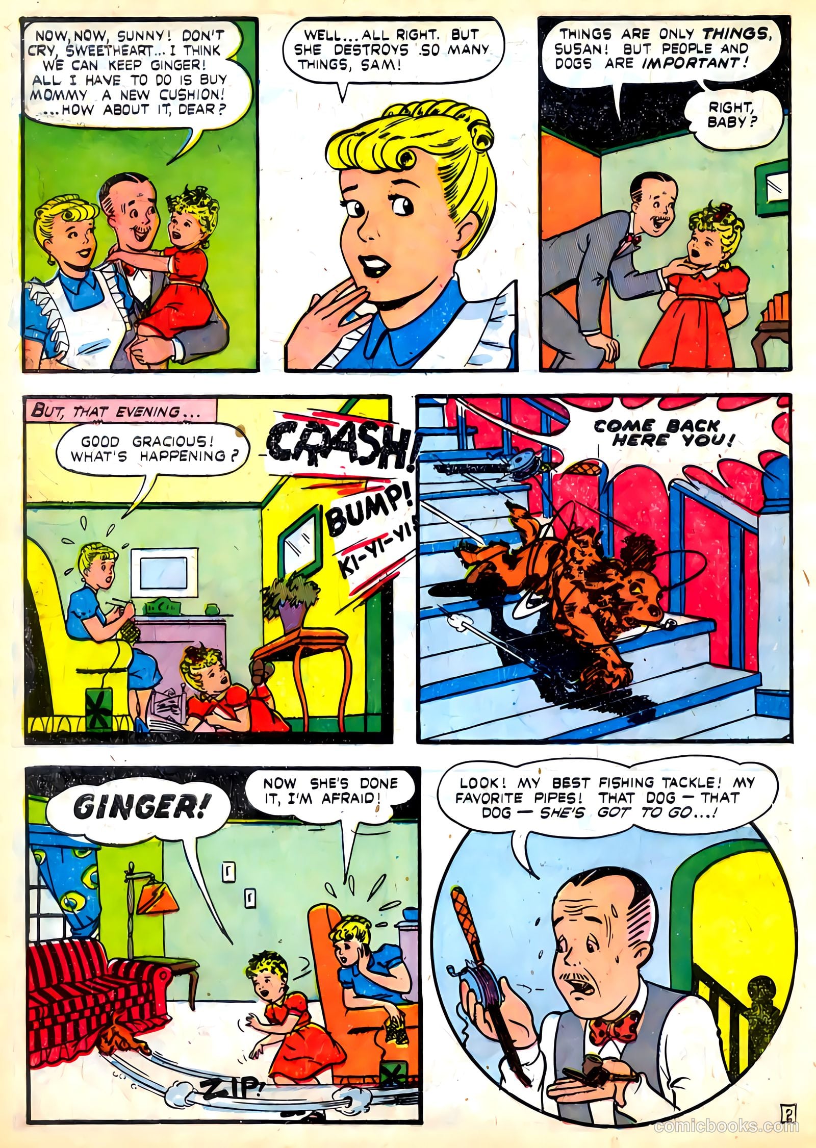 Little Miss Sunbeam Comics #1 (1950) — page 28 of 36