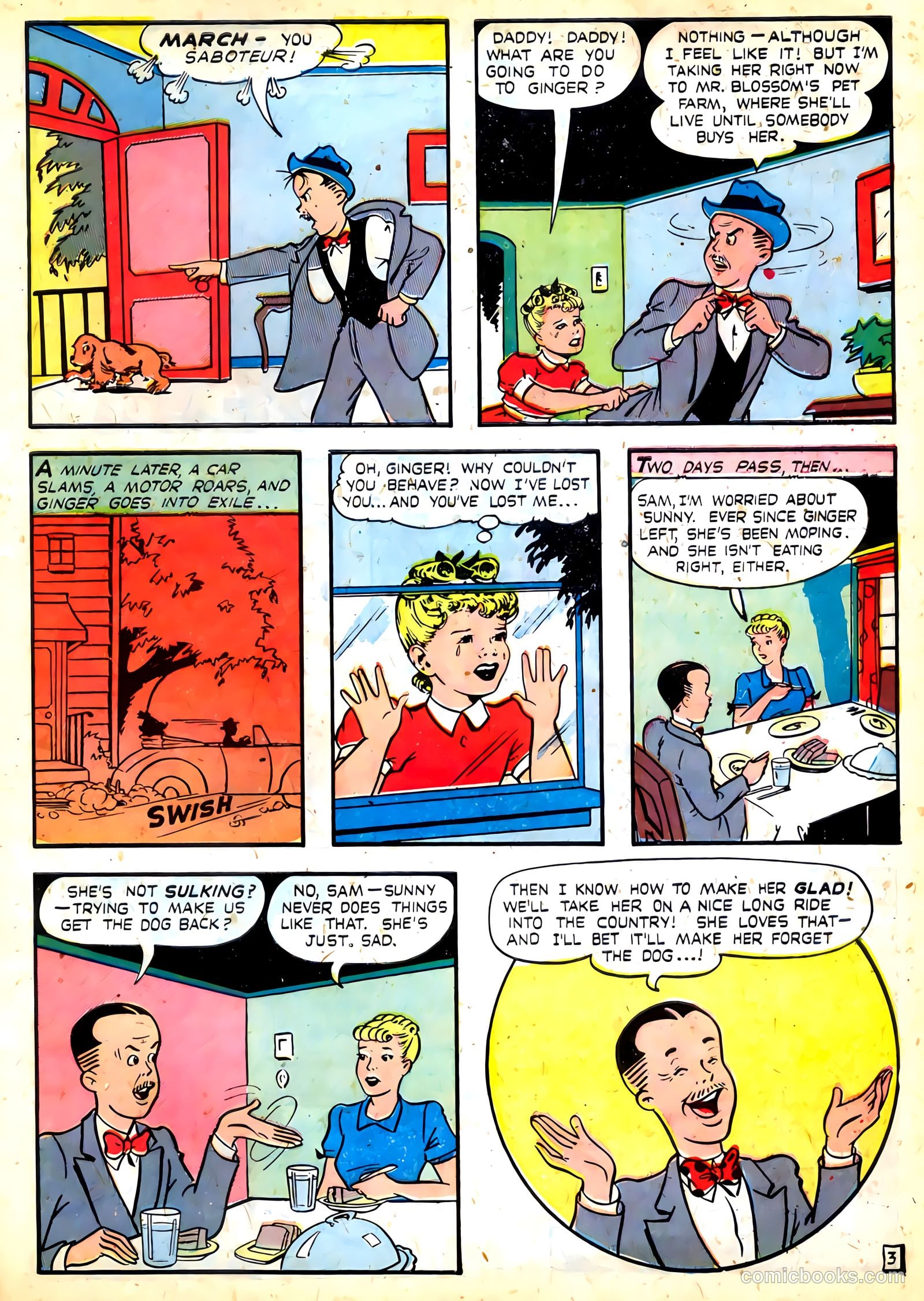 Little Miss Sunbeam Comics #1 (1950) — page 29 of 36