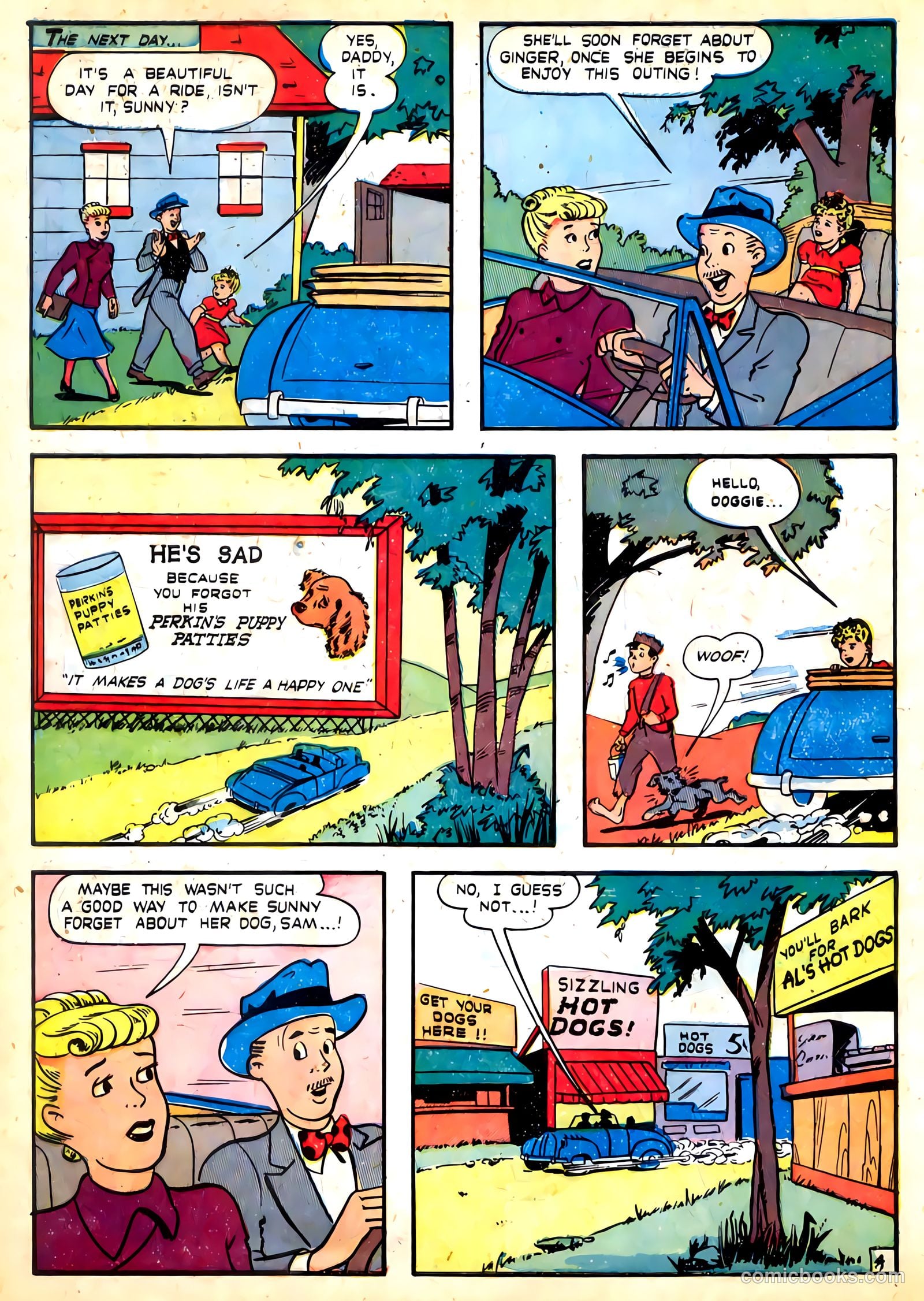 Little Miss Sunbeam Comics #1 (1950) — page 30 of 36