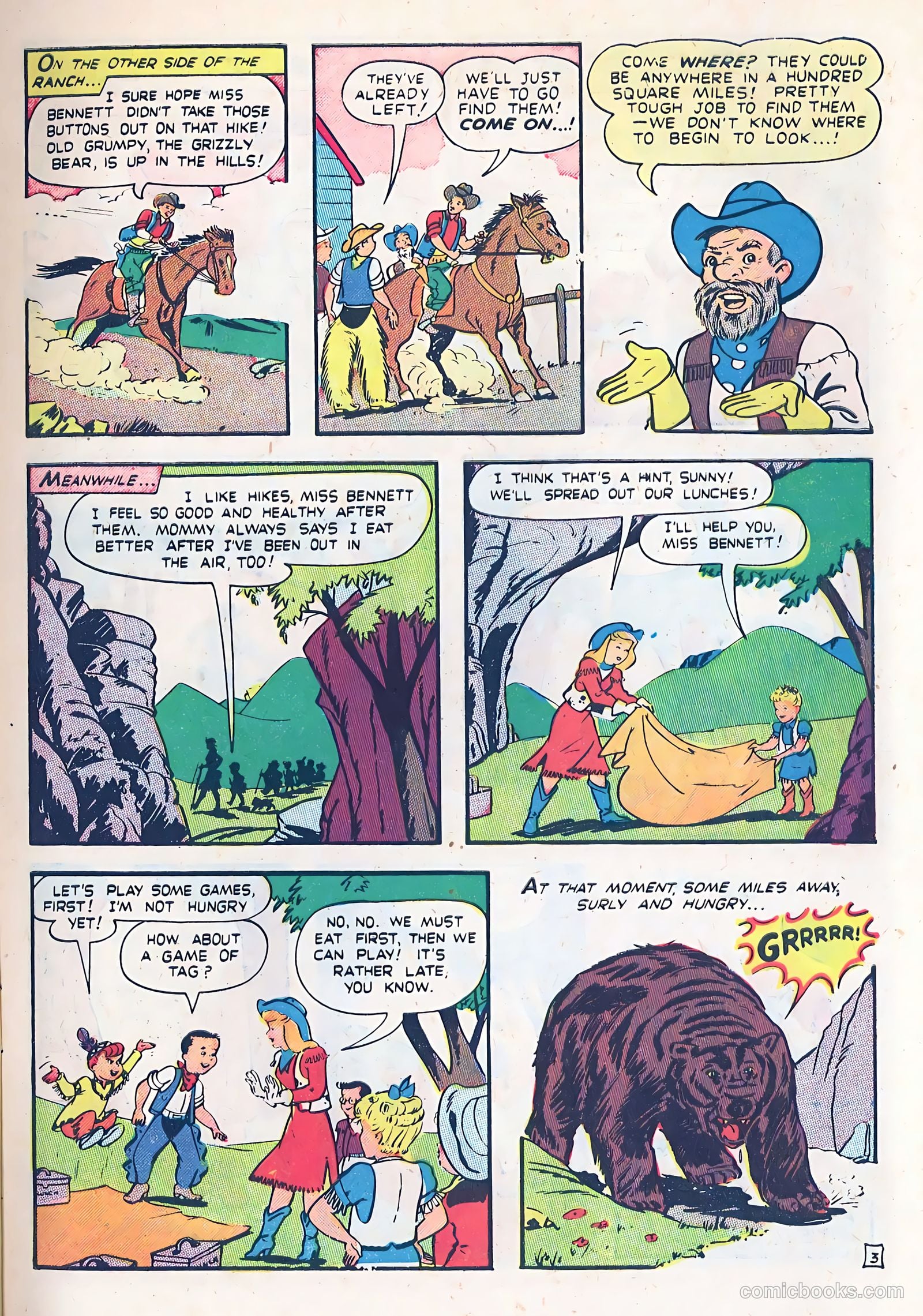 Little Miss Sunbeam Comics #2 (1950) — page 5 of 36