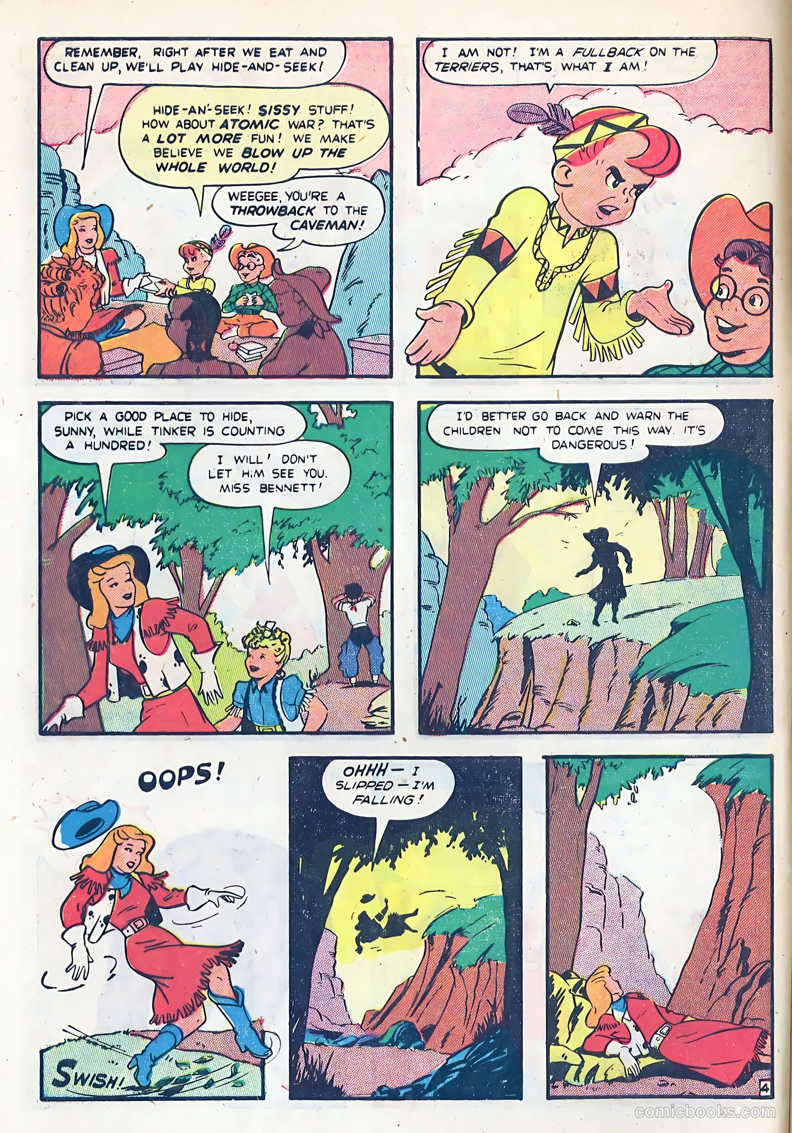 Little Miss Sunbeam Comics #2 (1950) — page 6 of 36