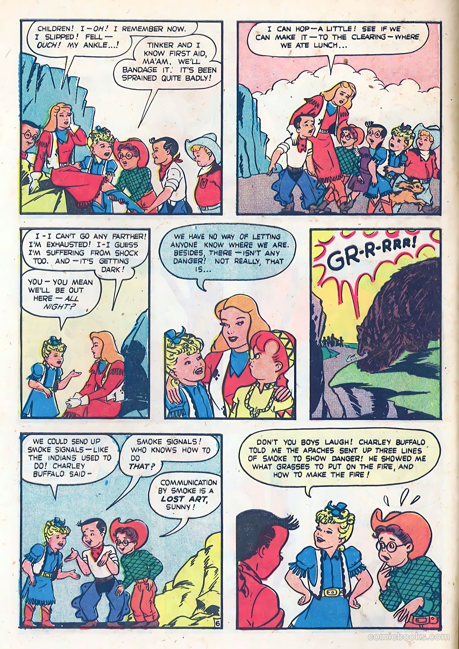 Little Miss Sunbeam Comics #2 (1950) — page 8 of 36