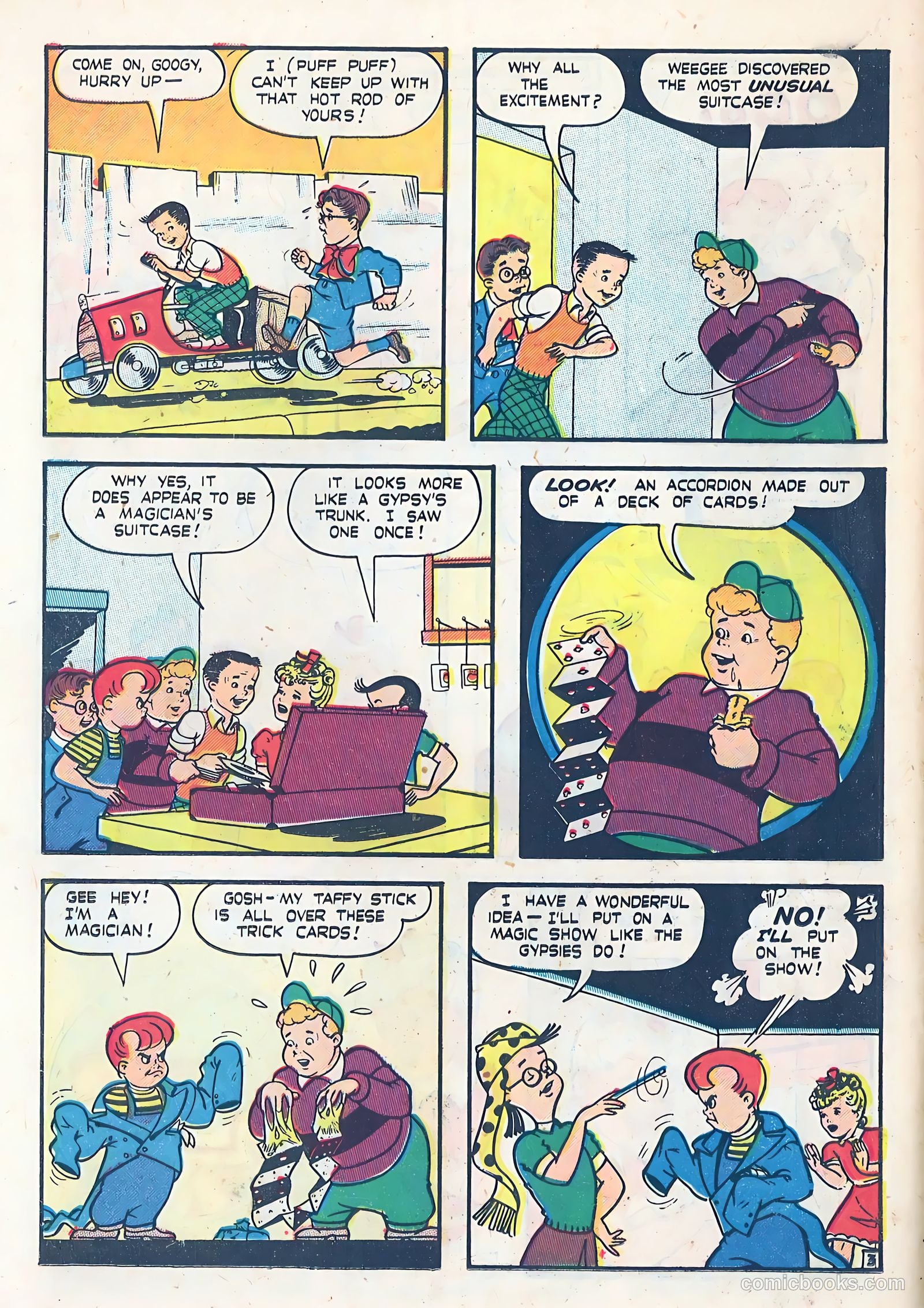 Little Miss Sunbeam Comics #2 (1950) — page 18 of 36