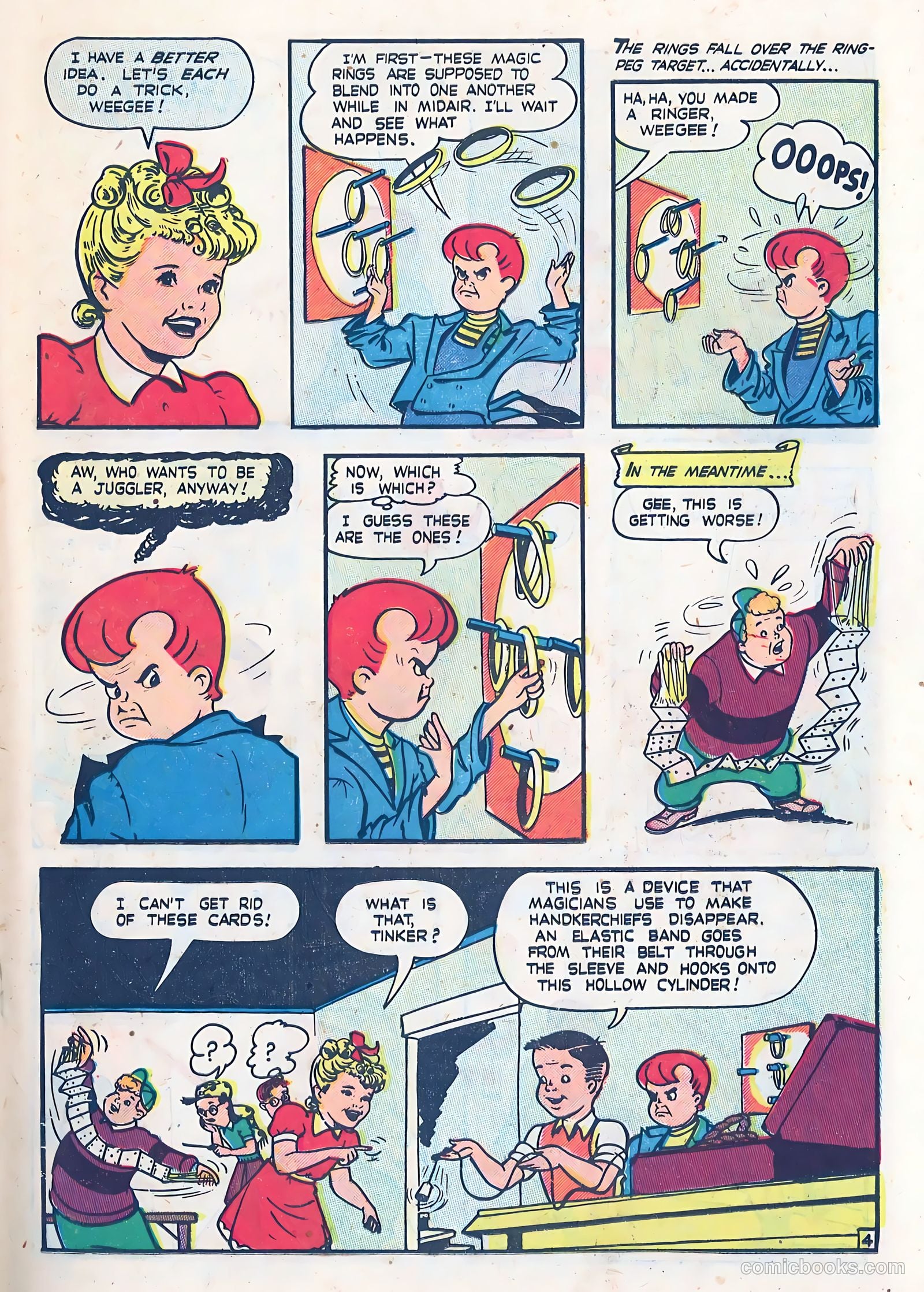 Little Miss Sunbeam Comics #2 (1950) — page 19 of 36