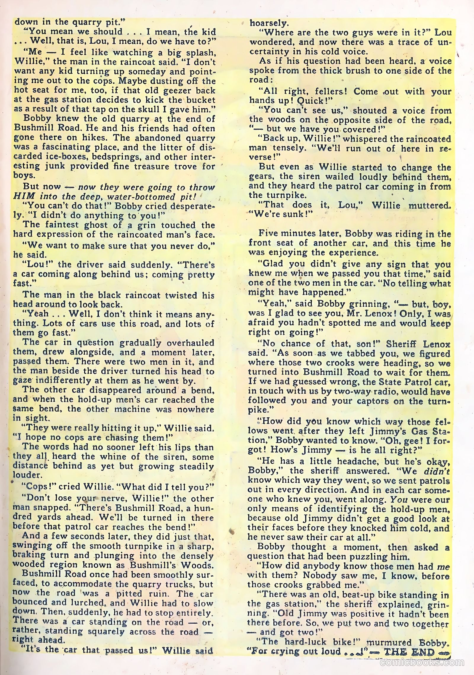 Little Miss Sunbeam Comics #2 (1950) — page 25 of 36