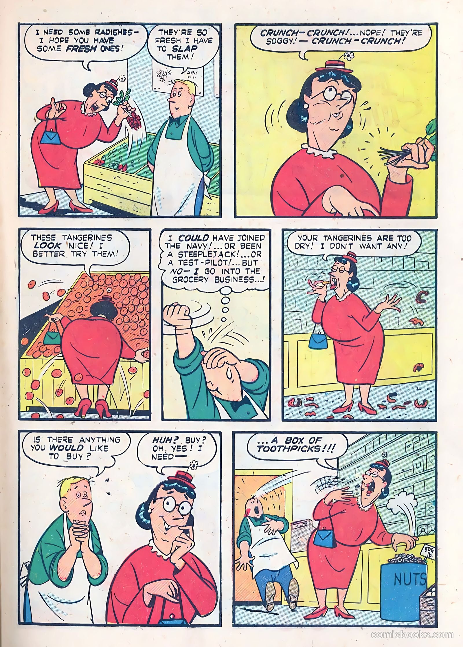 Little Miss Sunbeam Comics #2 (1950) — page 27 of 36