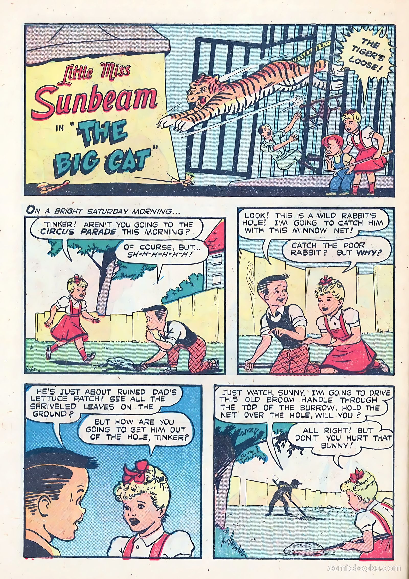 Little Miss Sunbeam Comics #2 (1950) — page 28 of 36