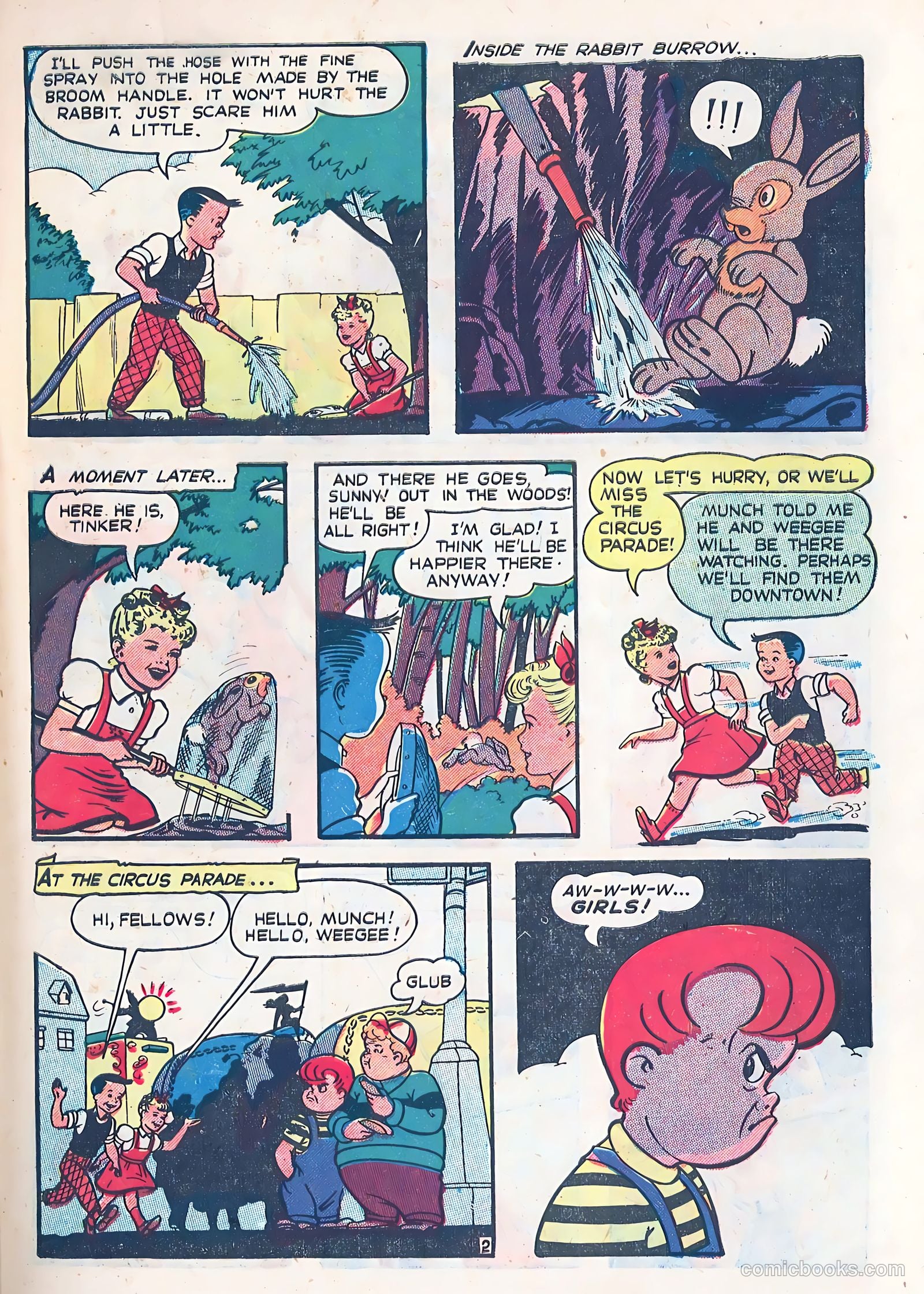 Little Miss Sunbeam Comics #2 (1950) — page 29 of 36