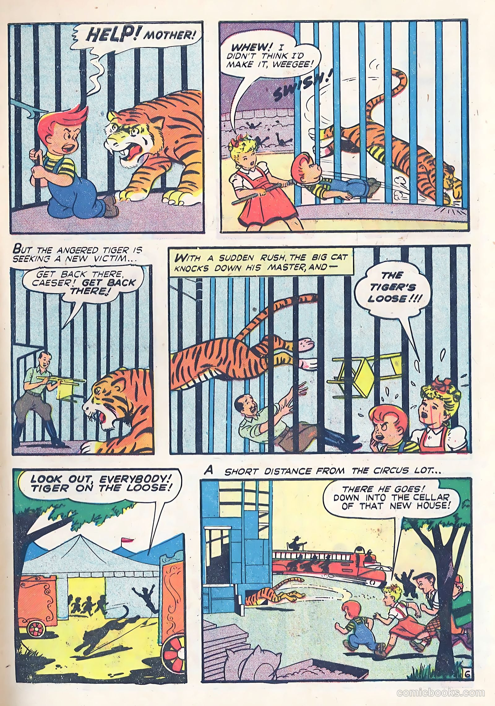 Little Miss Sunbeam Comics #2 (1950) — page 33 of 36