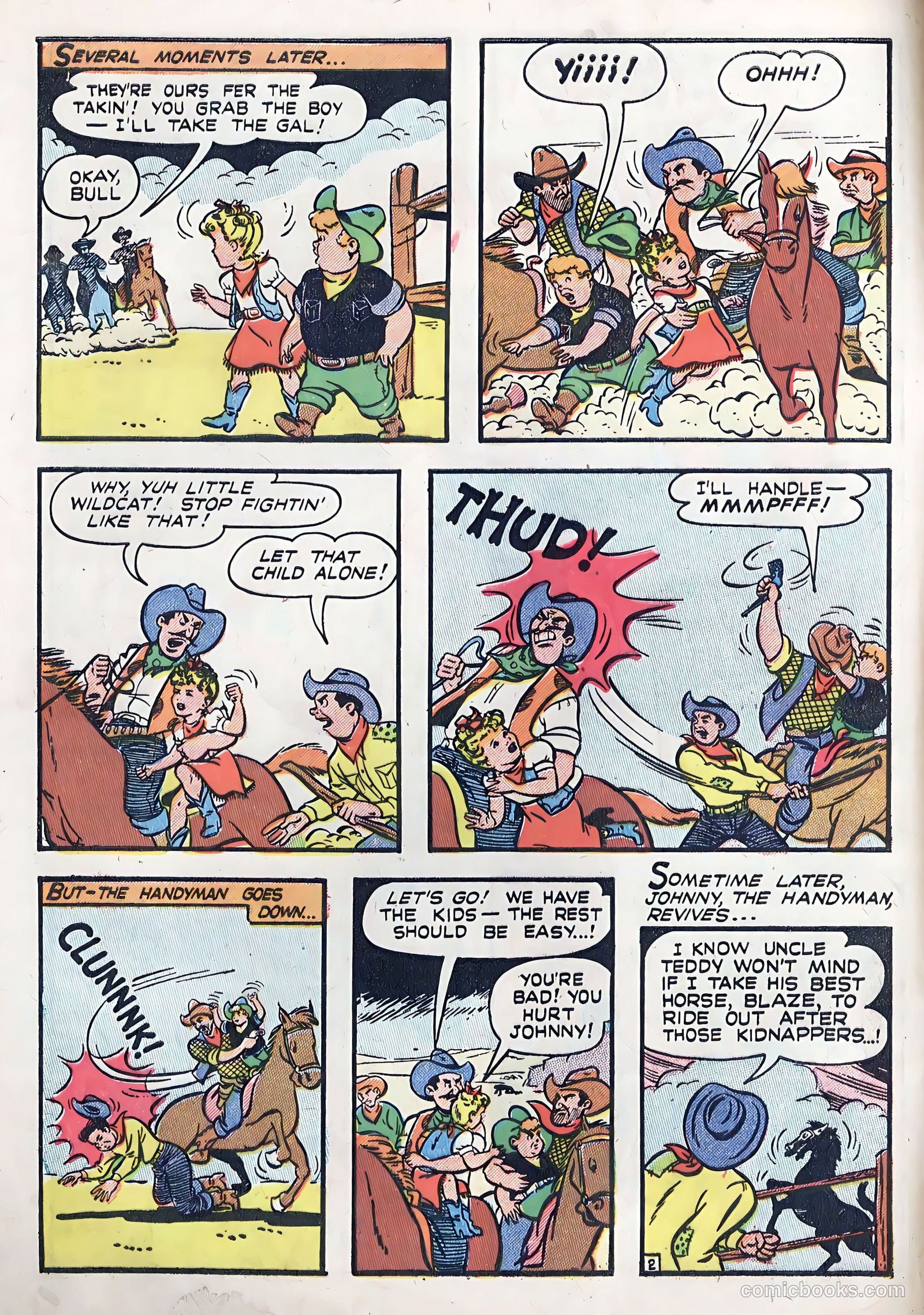 Little Miss Sunbeam Comics #3 (1950) — page 4 of 36