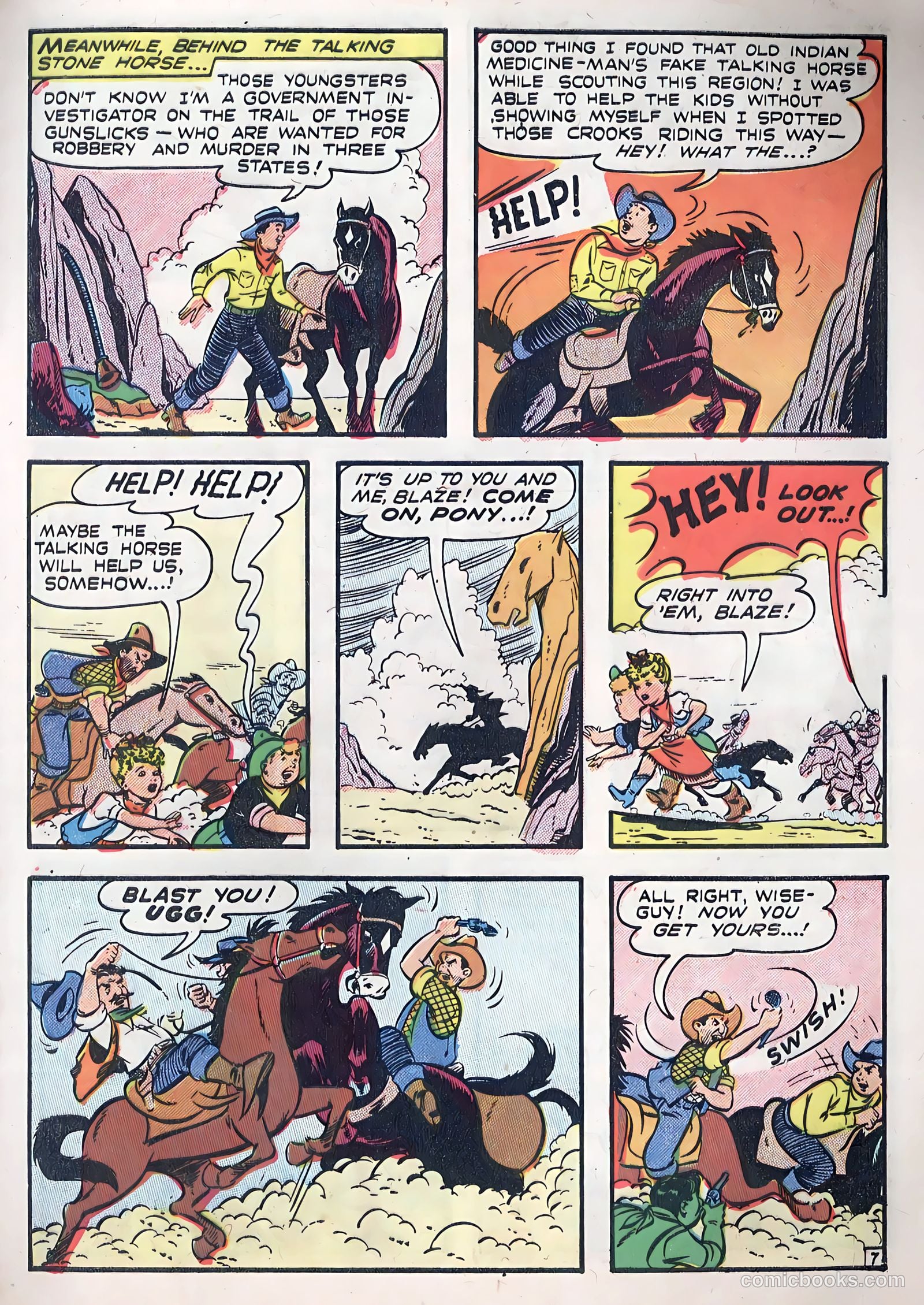 Little Miss Sunbeam Comics #3 (1950) — page 9 of 36