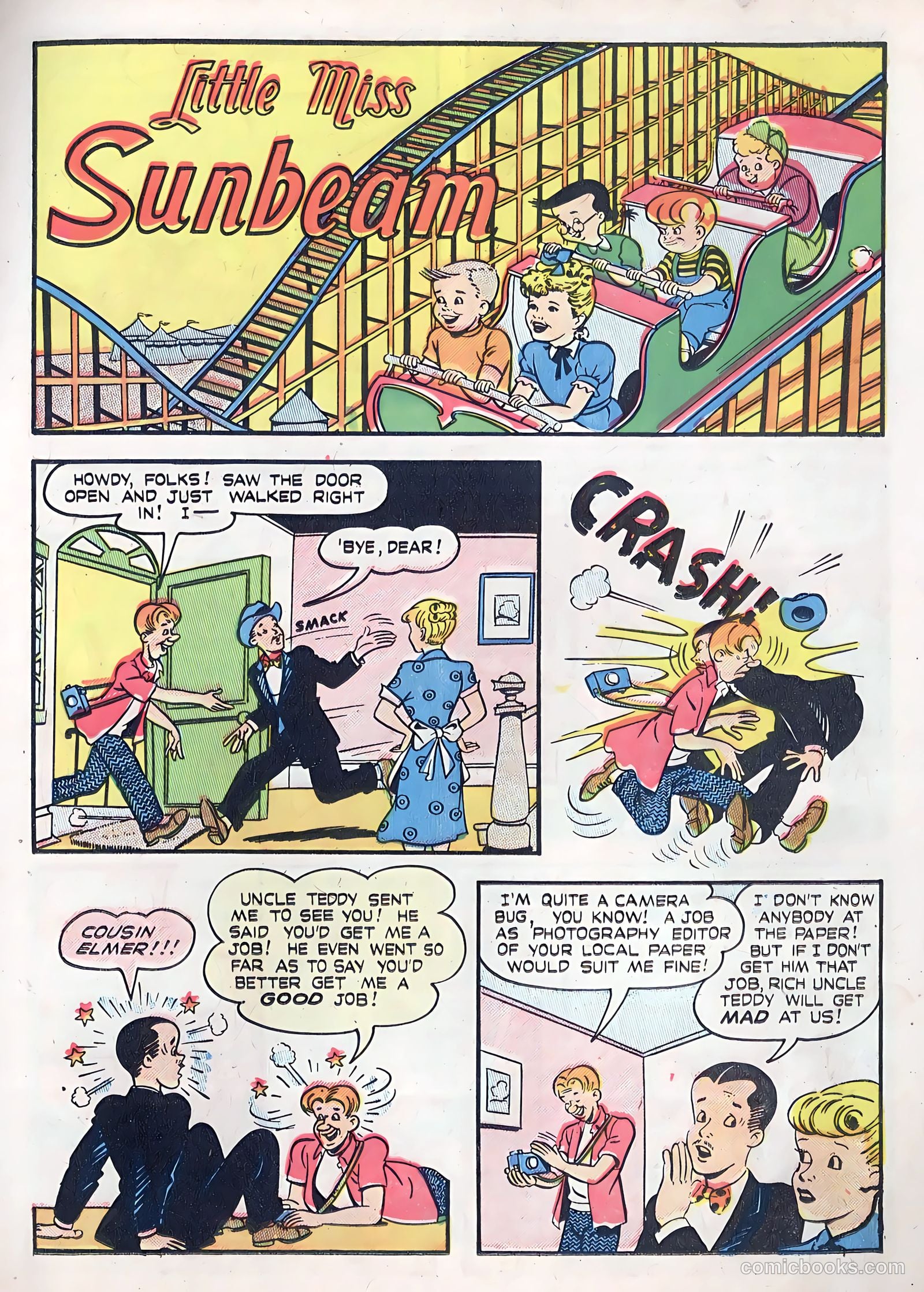 Little Miss Sunbeam Comics #3 (1950) — page 11 of 36
