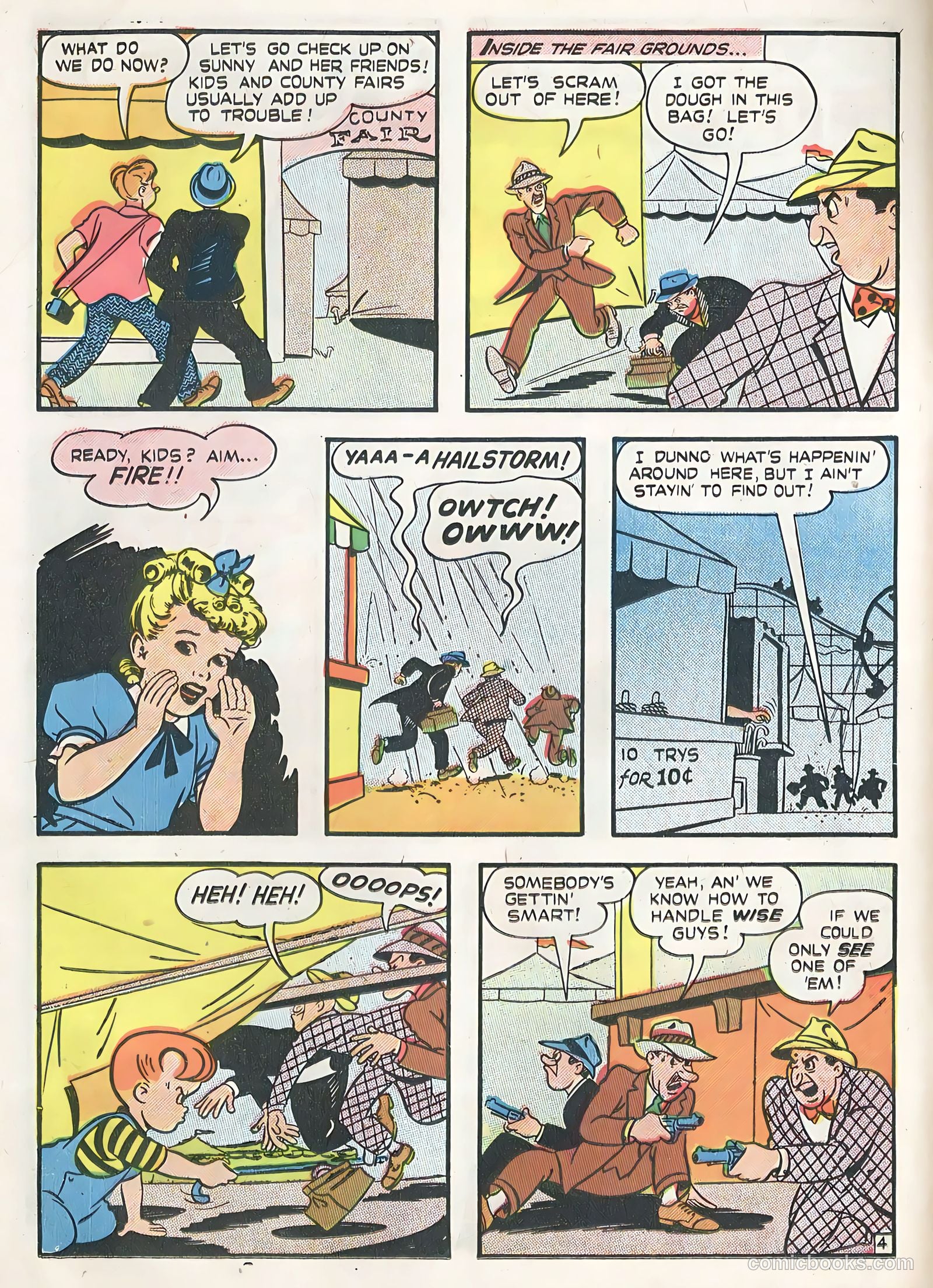 Little Miss Sunbeam Comics #3 (1950) — page 14 of 36