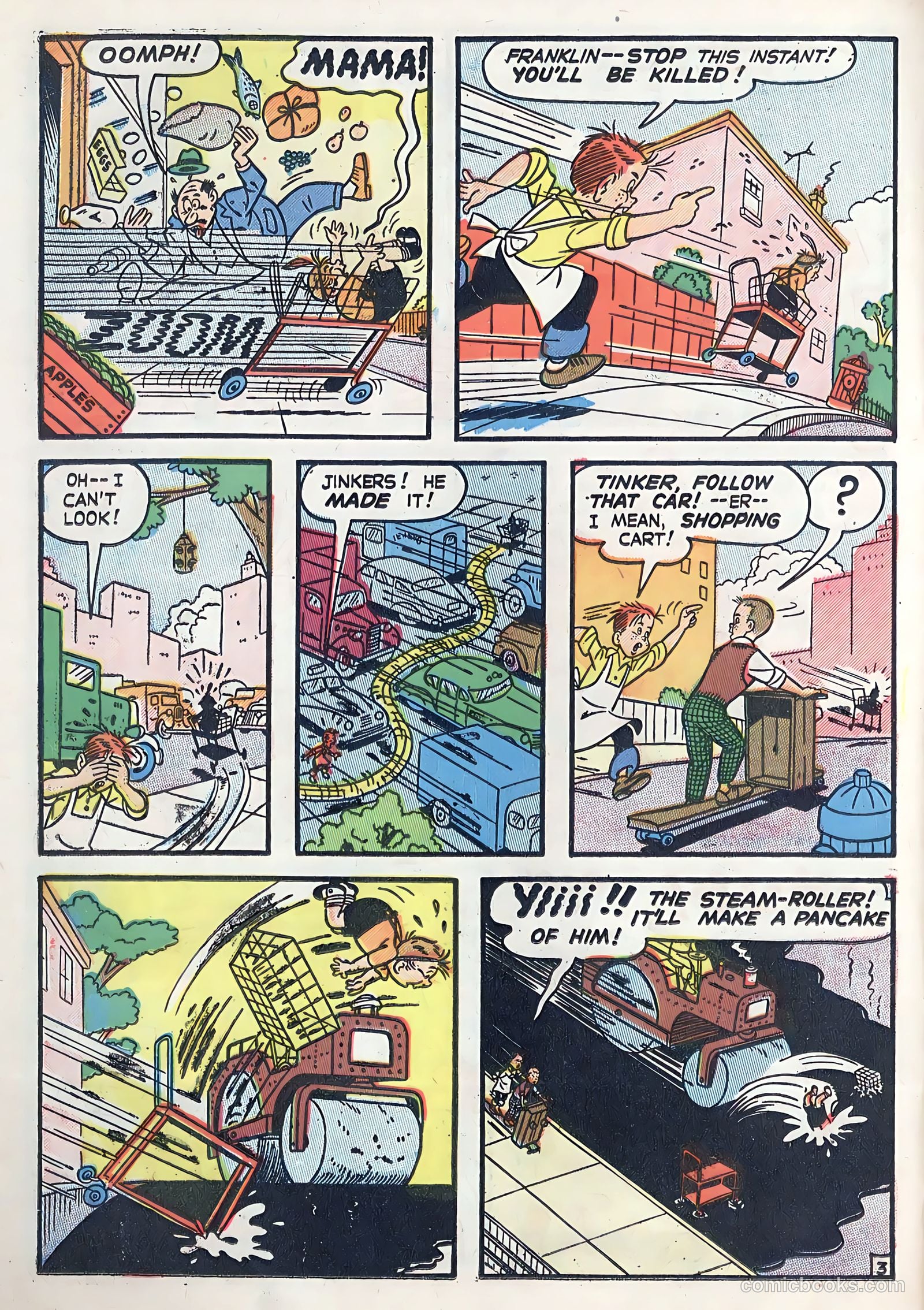 Little Miss Sunbeam Comics #3 (1950) — page 22 of 36