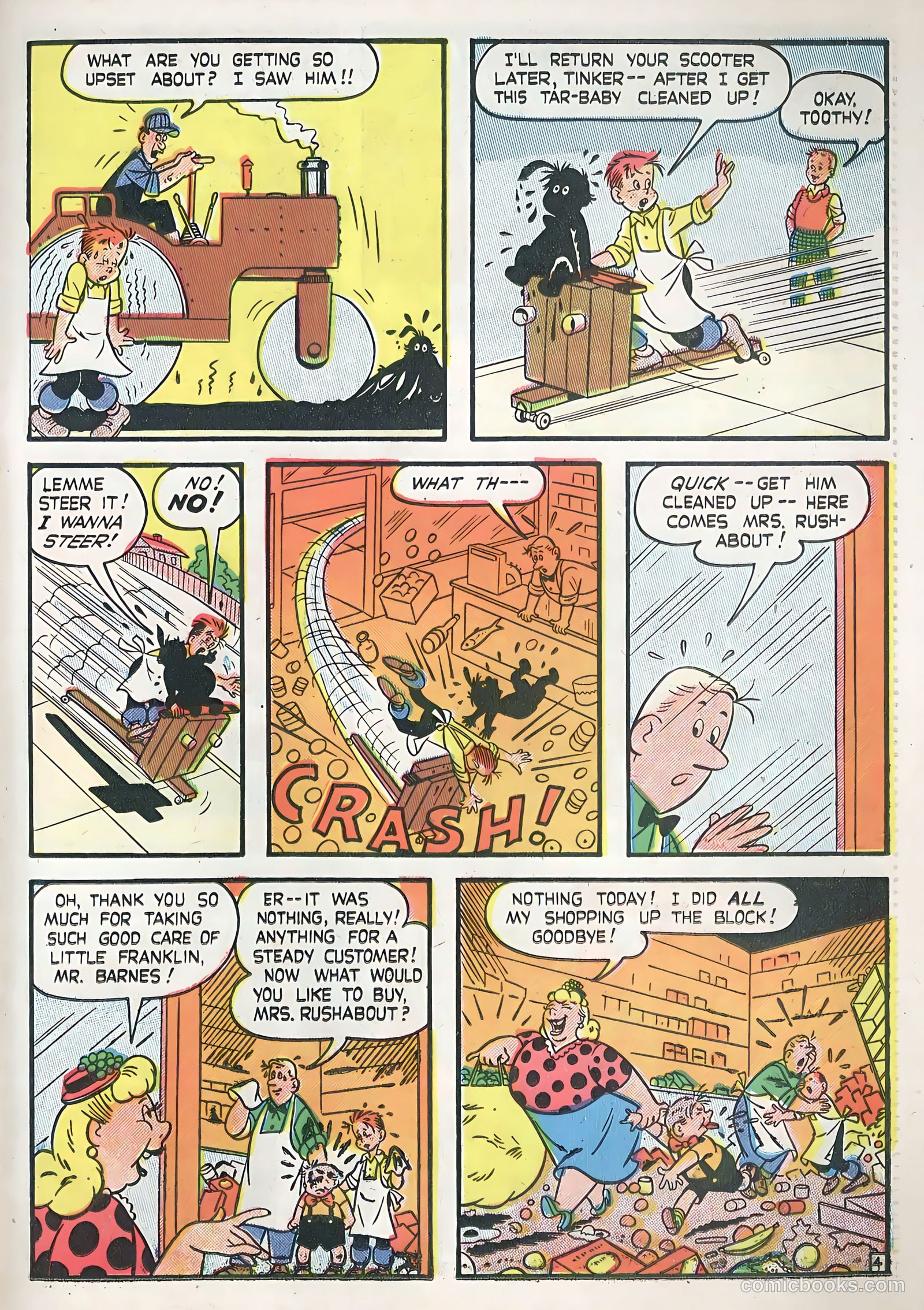 Little Miss Sunbeam Comics #3 (1950) — page 23 of 36