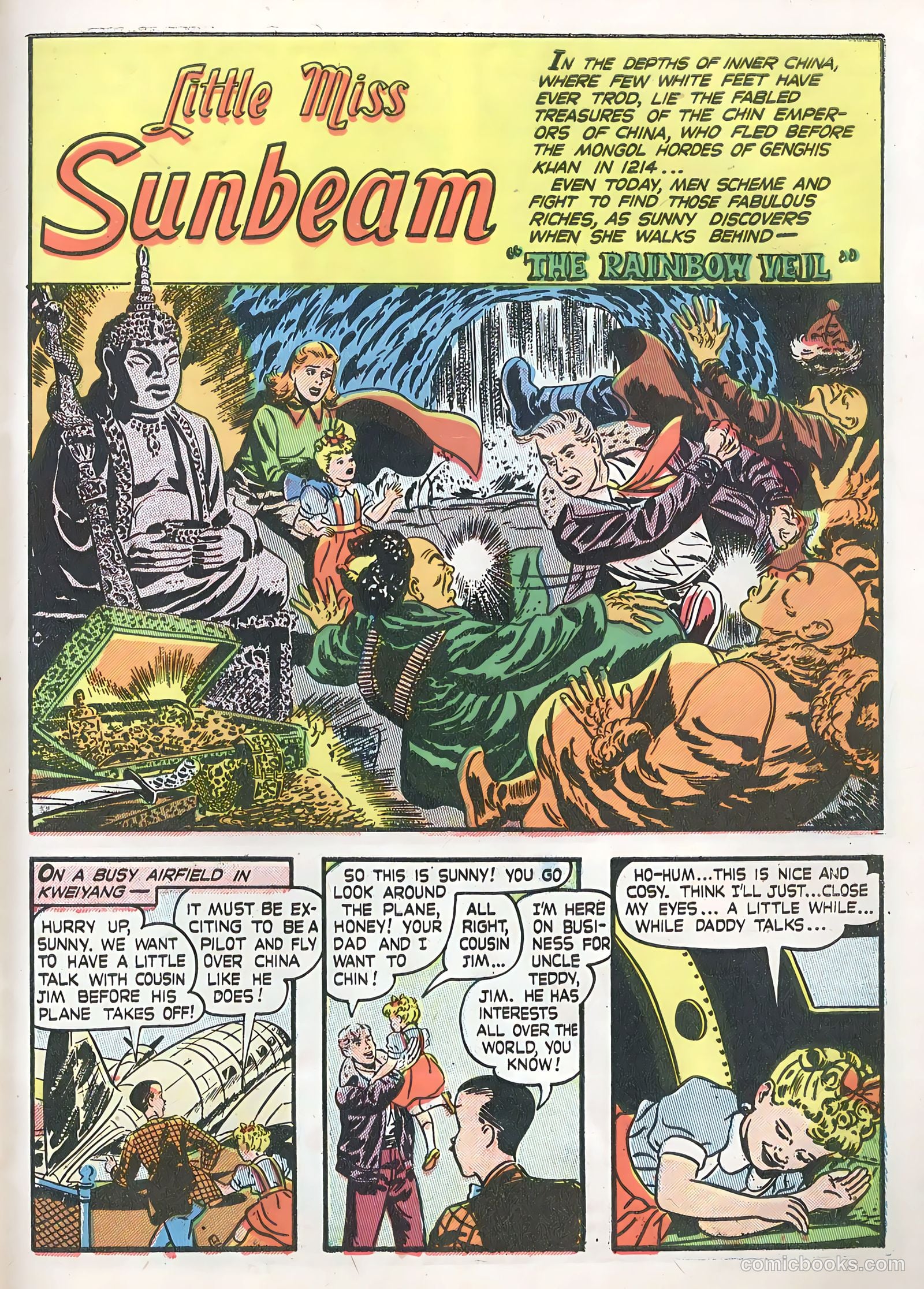 Little Miss Sunbeam Comics #3 (1950) — page 27 of 36