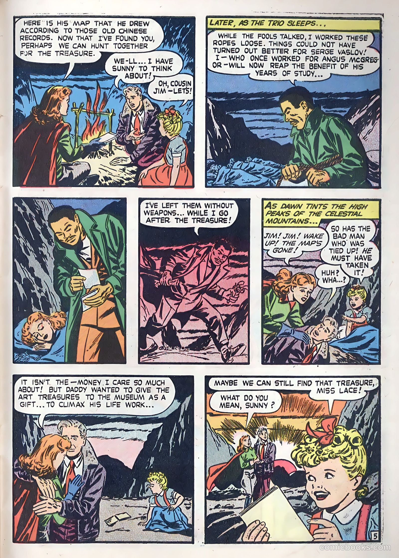 Little Miss Sunbeam Comics #3 (1950) — page 31 of 36