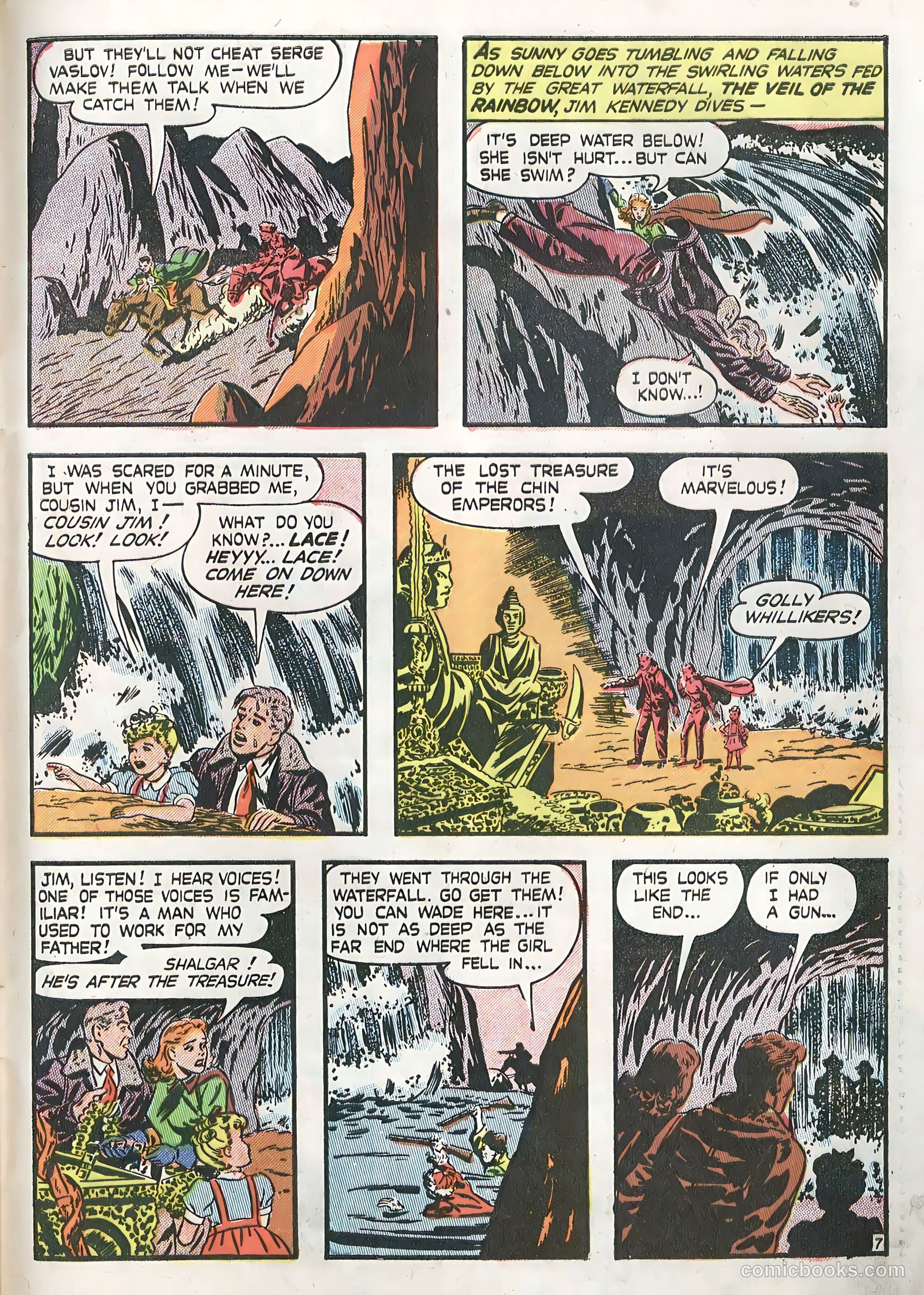 Little Miss Sunbeam Comics #3 (1950) — page 33 of 36