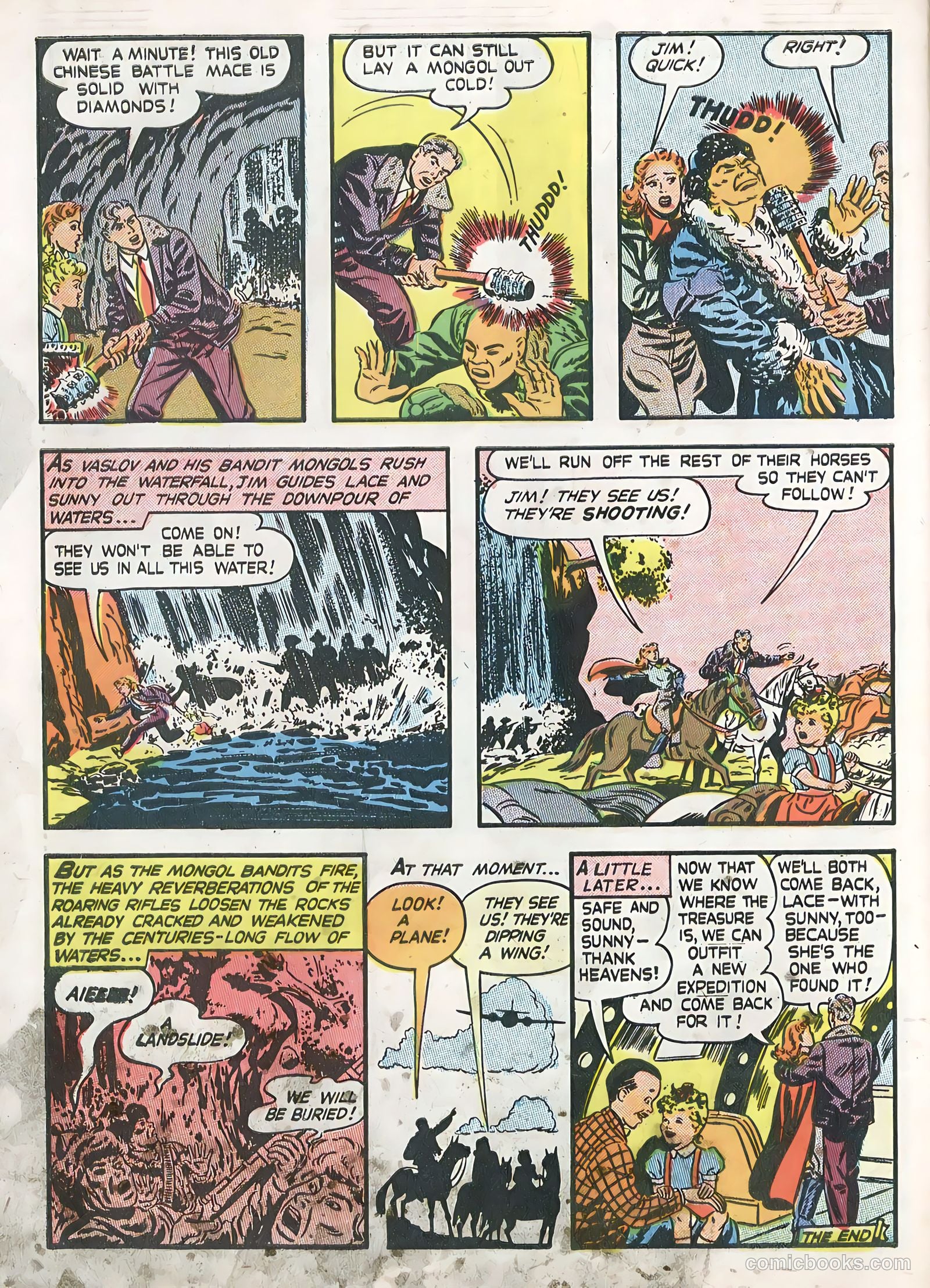 Little Miss Sunbeam Comics #3 (1950) — page 34 of 36