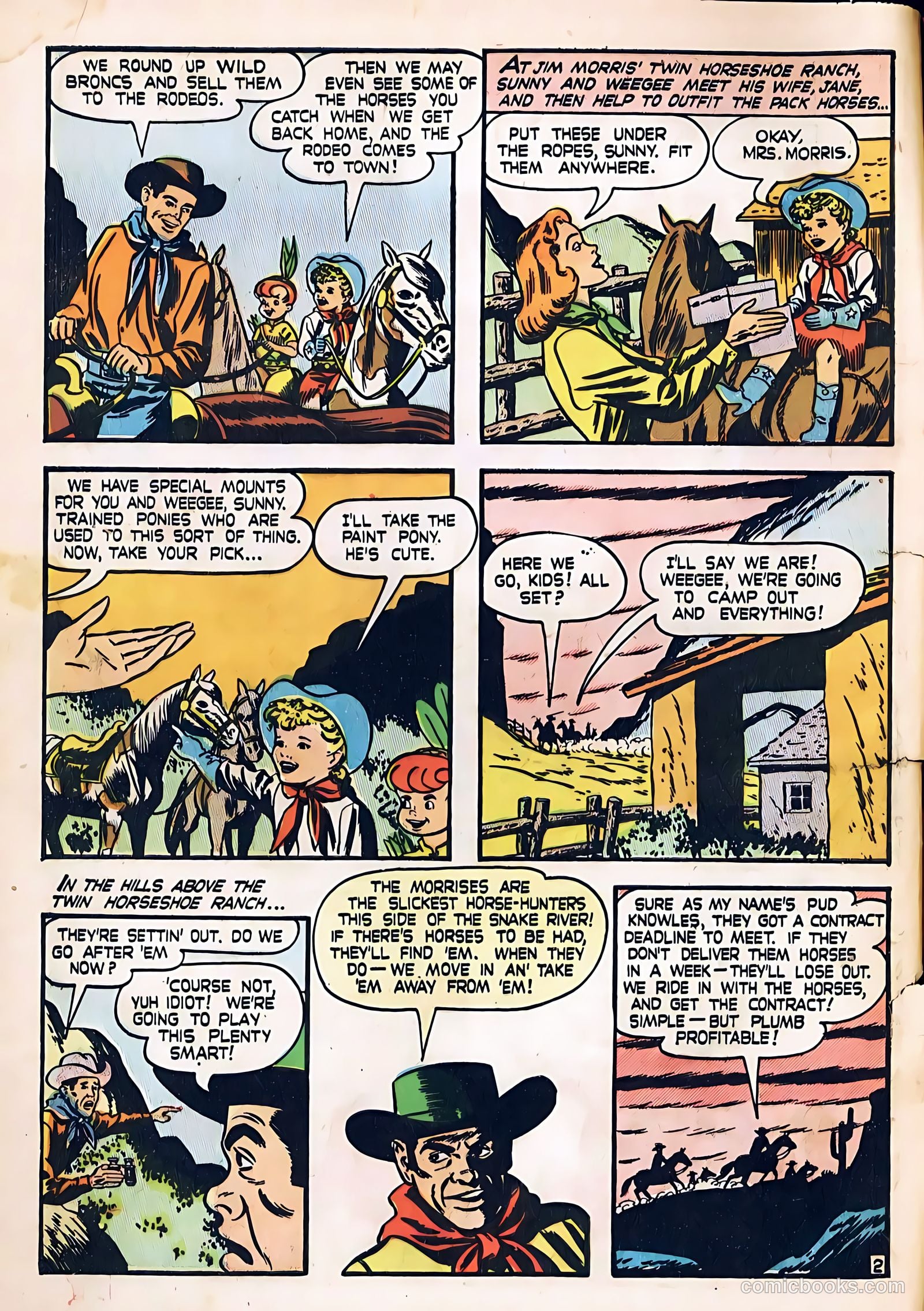 Little Miss Sunbeam Comics #4 (1950) — page 4 of 34