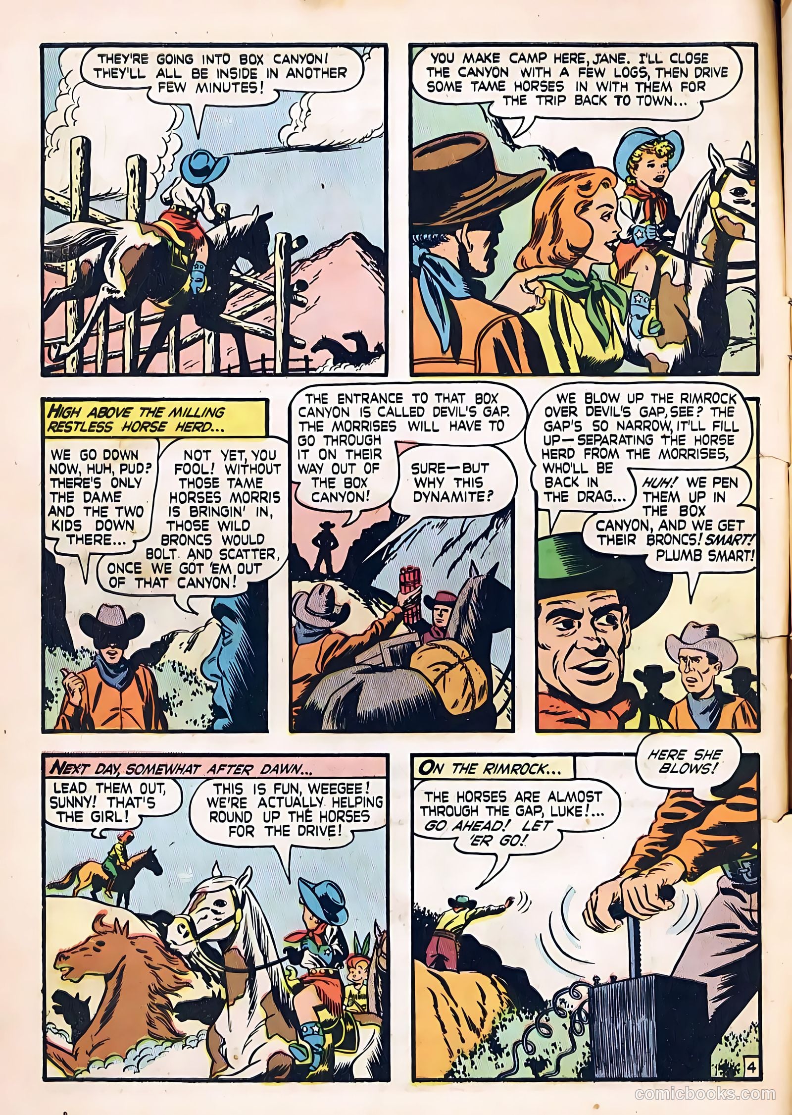 Little Miss Sunbeam Comics #4 (1950) — page 6 of 34