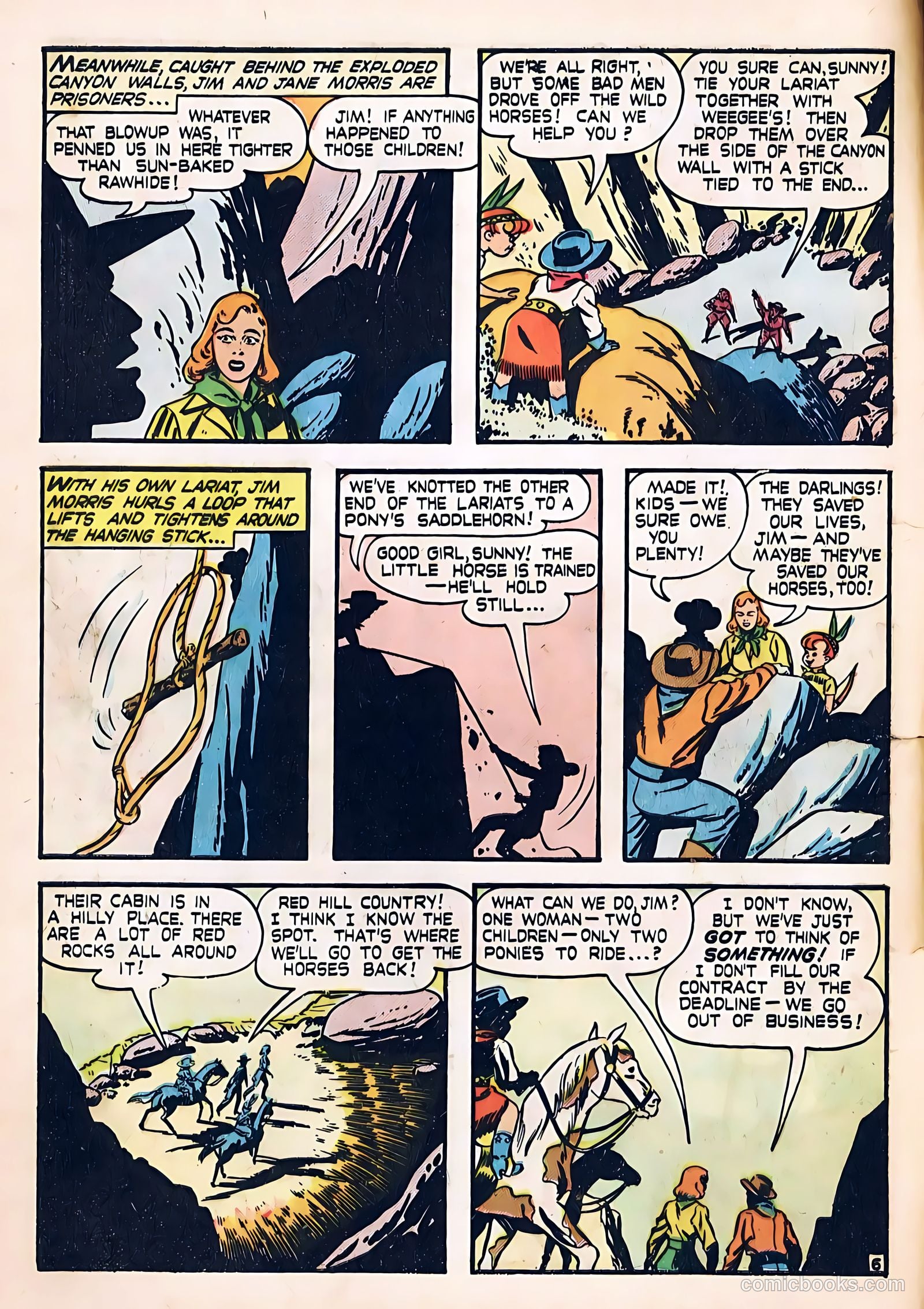 Little Miss Sunbeam Comics #4 (1950) — page 8 of 34