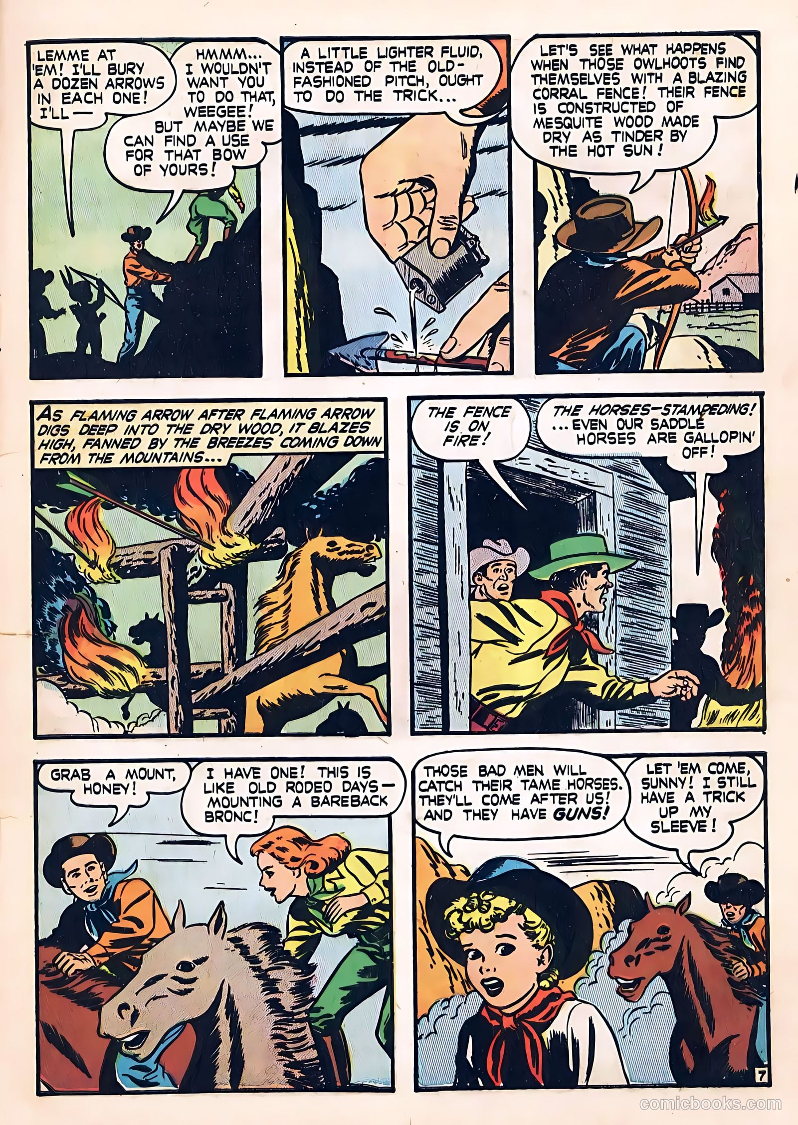 Little Miss Sunbeam Comics #4 (1950) — page 9 of 34