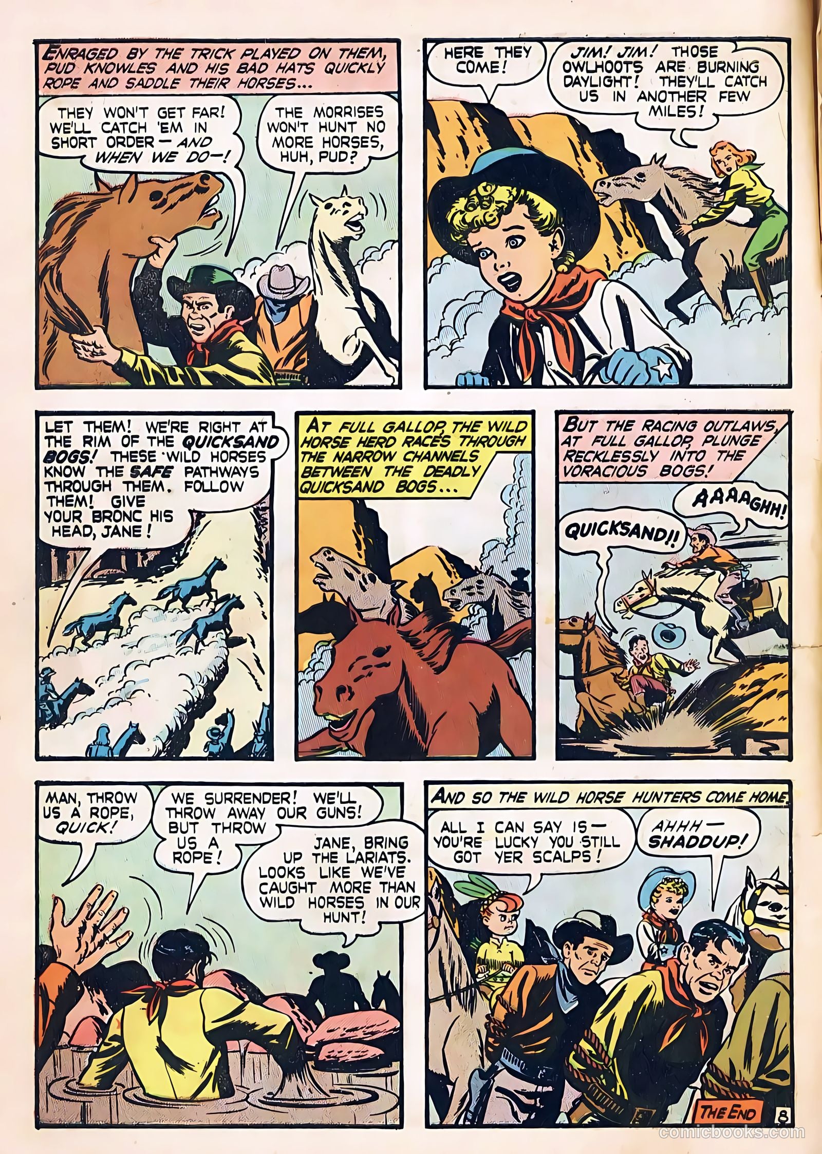 Little Miss Sunbeam Comics #4 (1950) — page 10 of 34