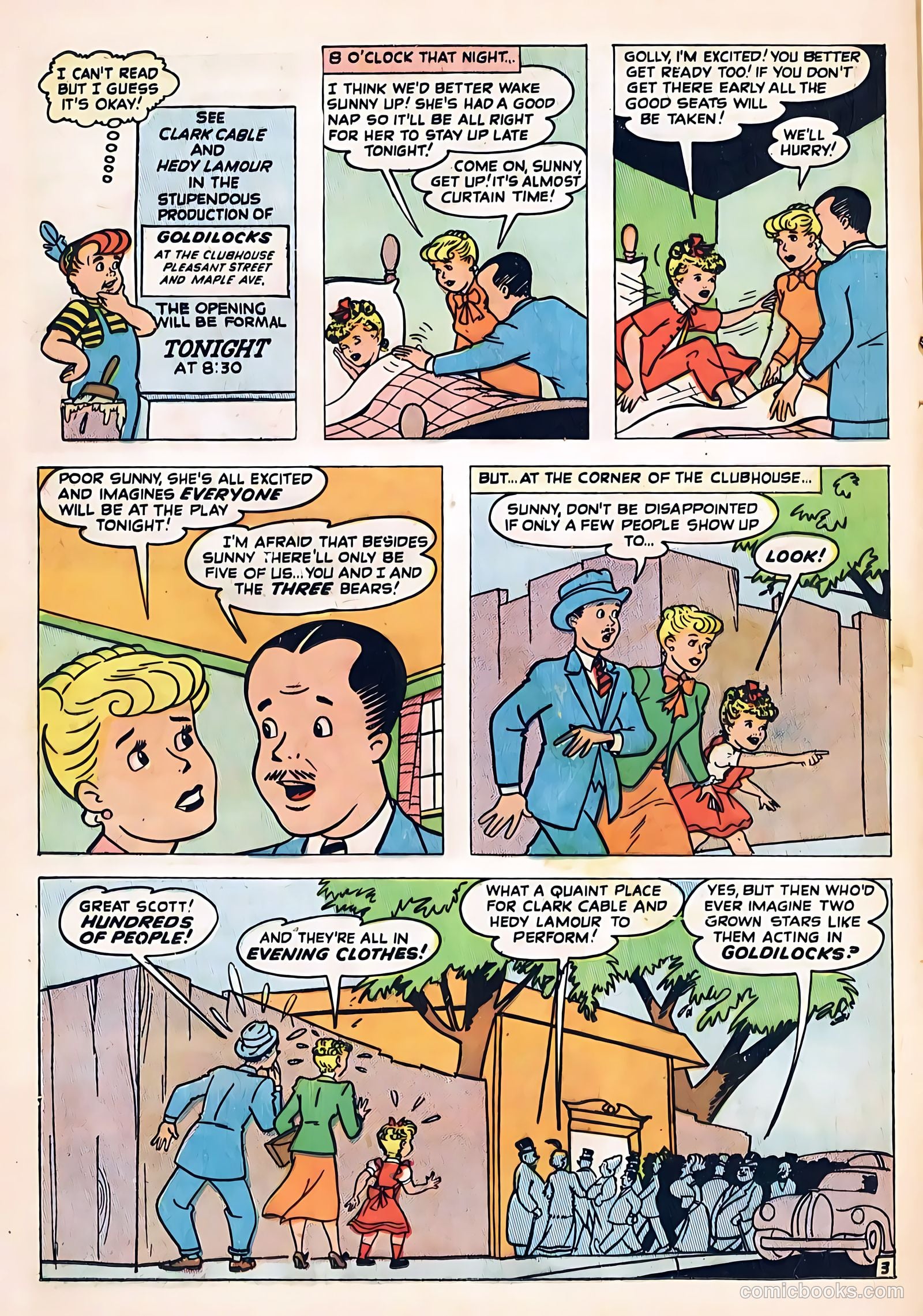 Little Miss Sunbeam Comics #4 (1950) — page 14 of 34