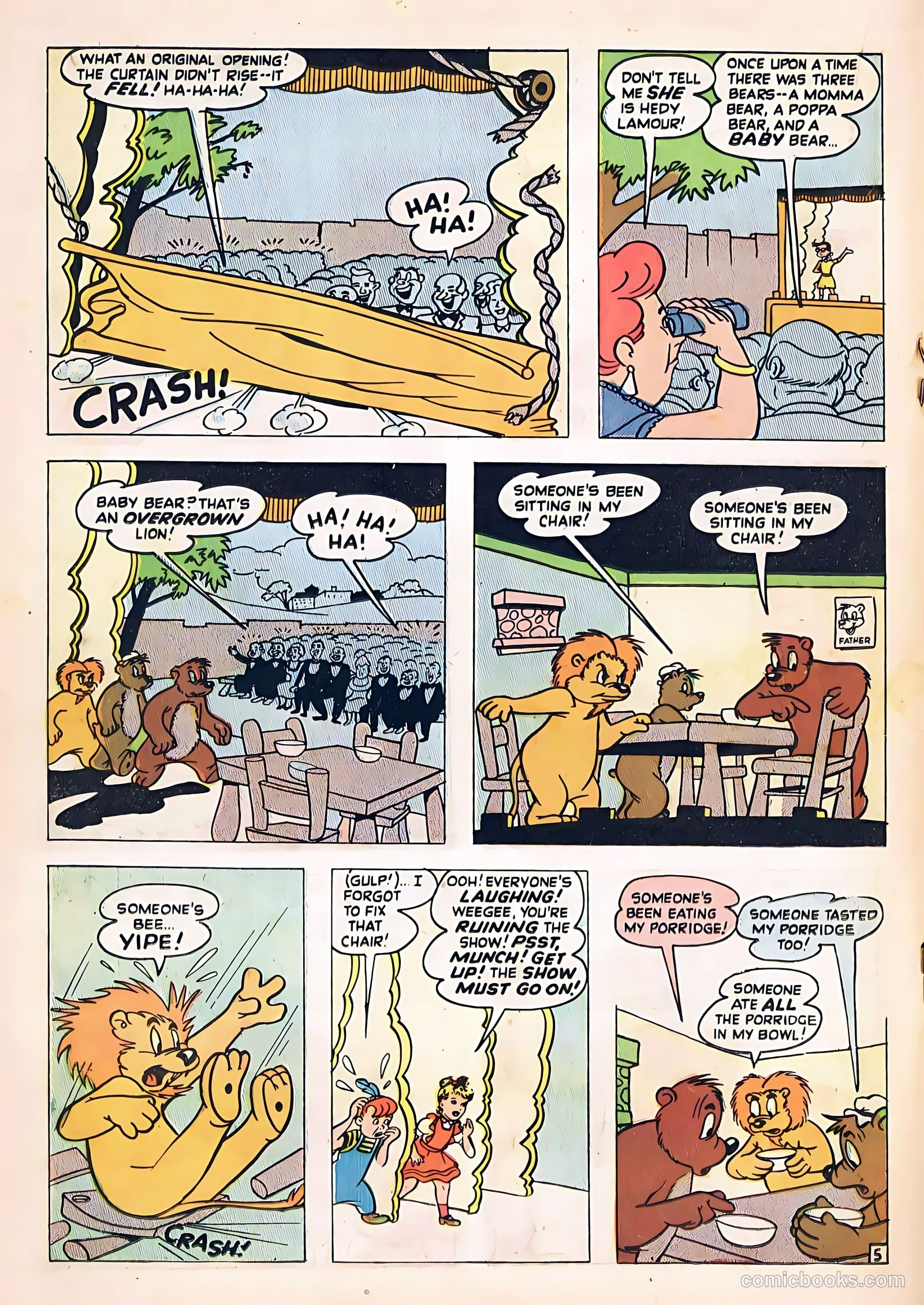 Little Miss Sunbeam Comics #4 (1950) — page 16 of 34