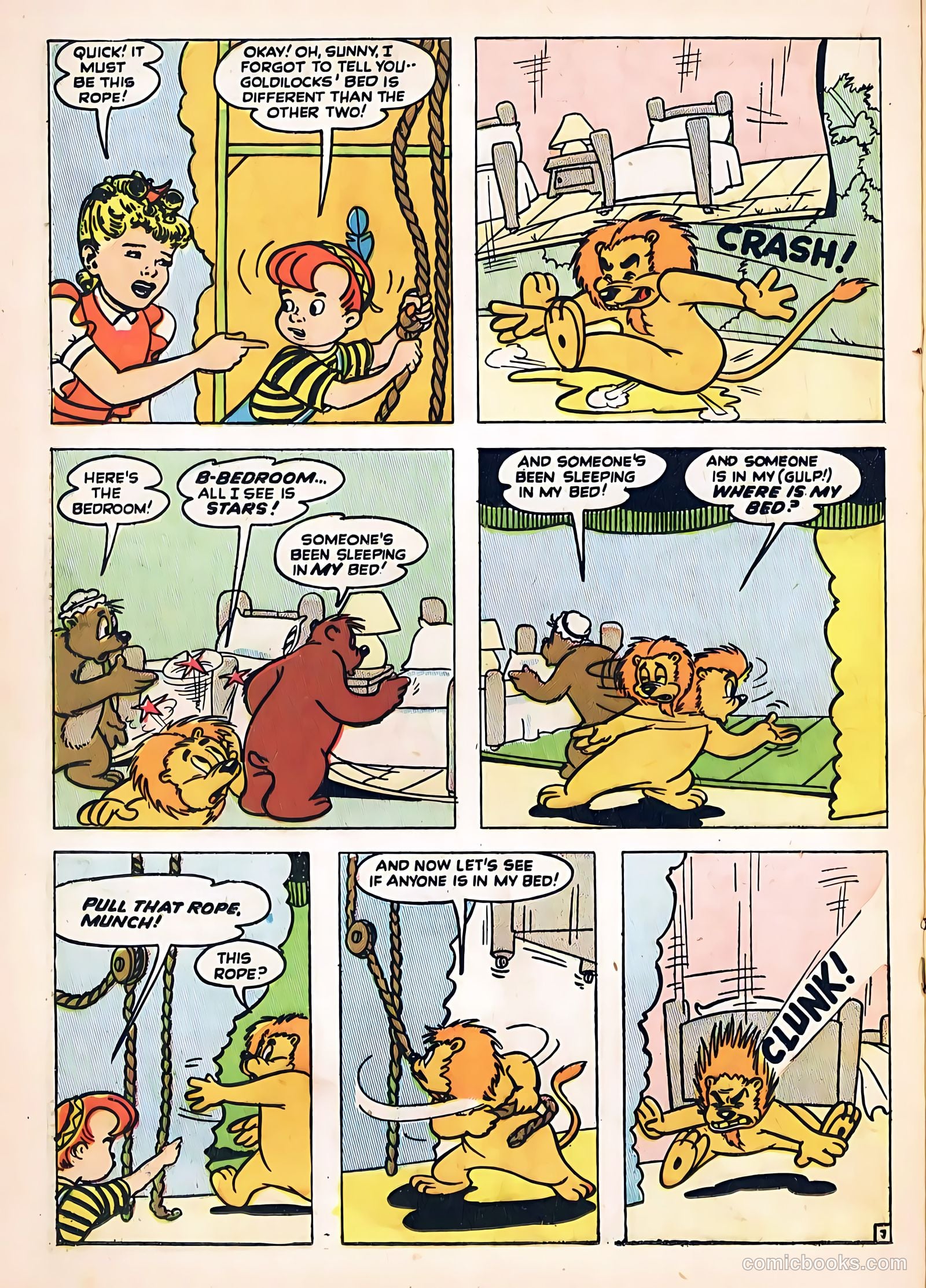 Little Miss Sunbeam Comics #4 (1950) — page 18 of 34
