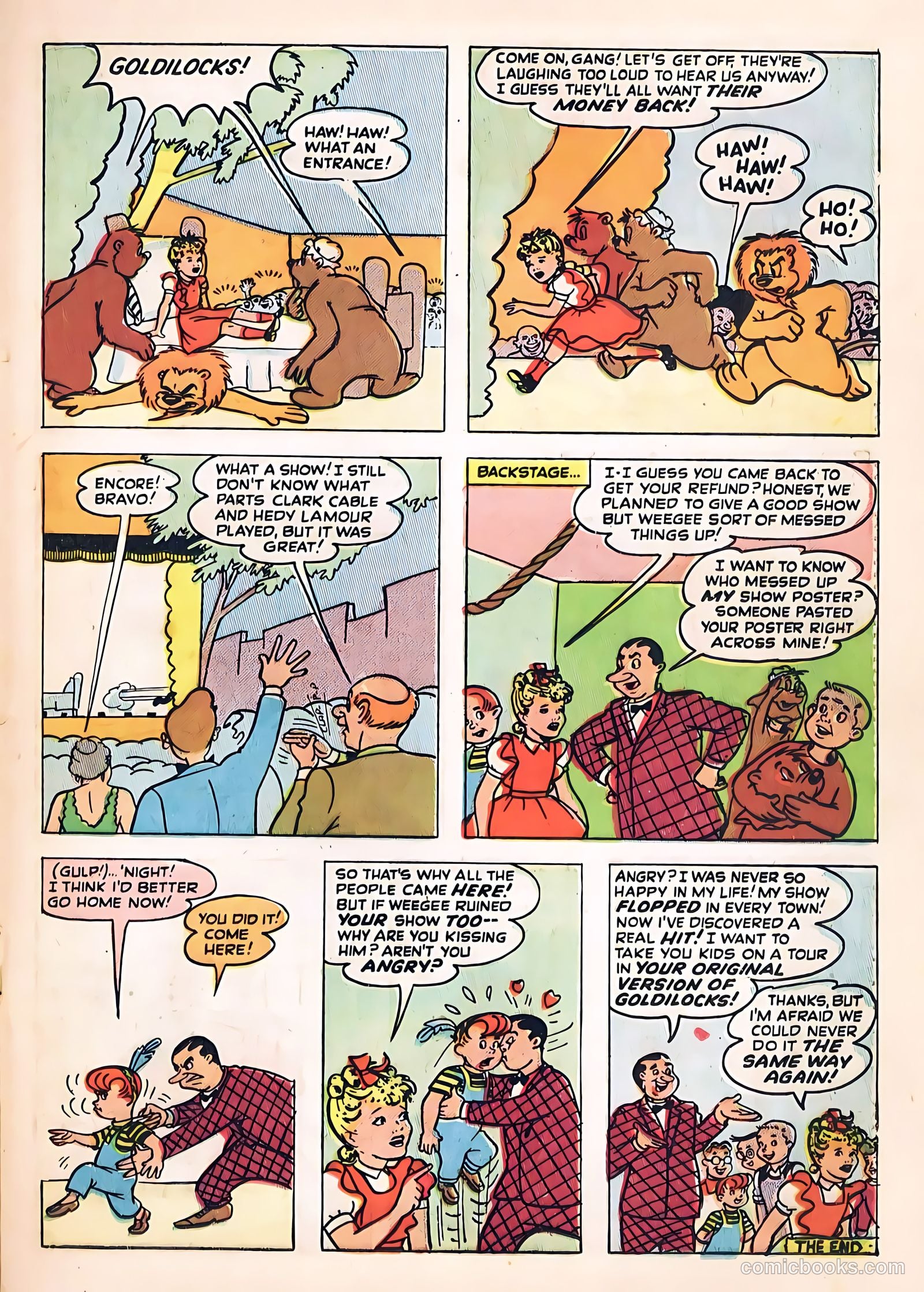 Little Miss Sunbeam Comics #4 (1950) — page 19 of 34
