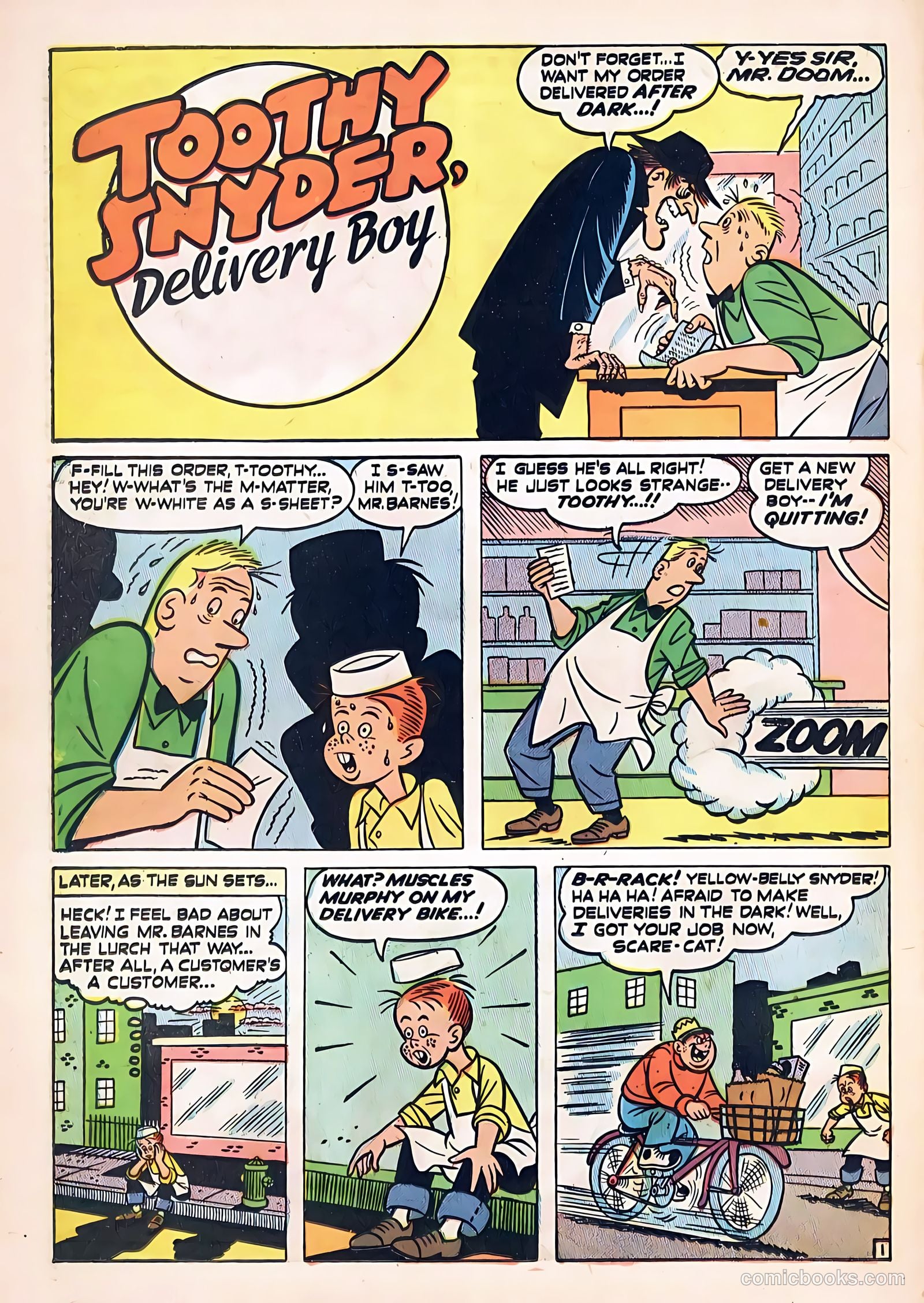 Little Miss Sunbeam Comics #4 (1950) — page 20 of 34