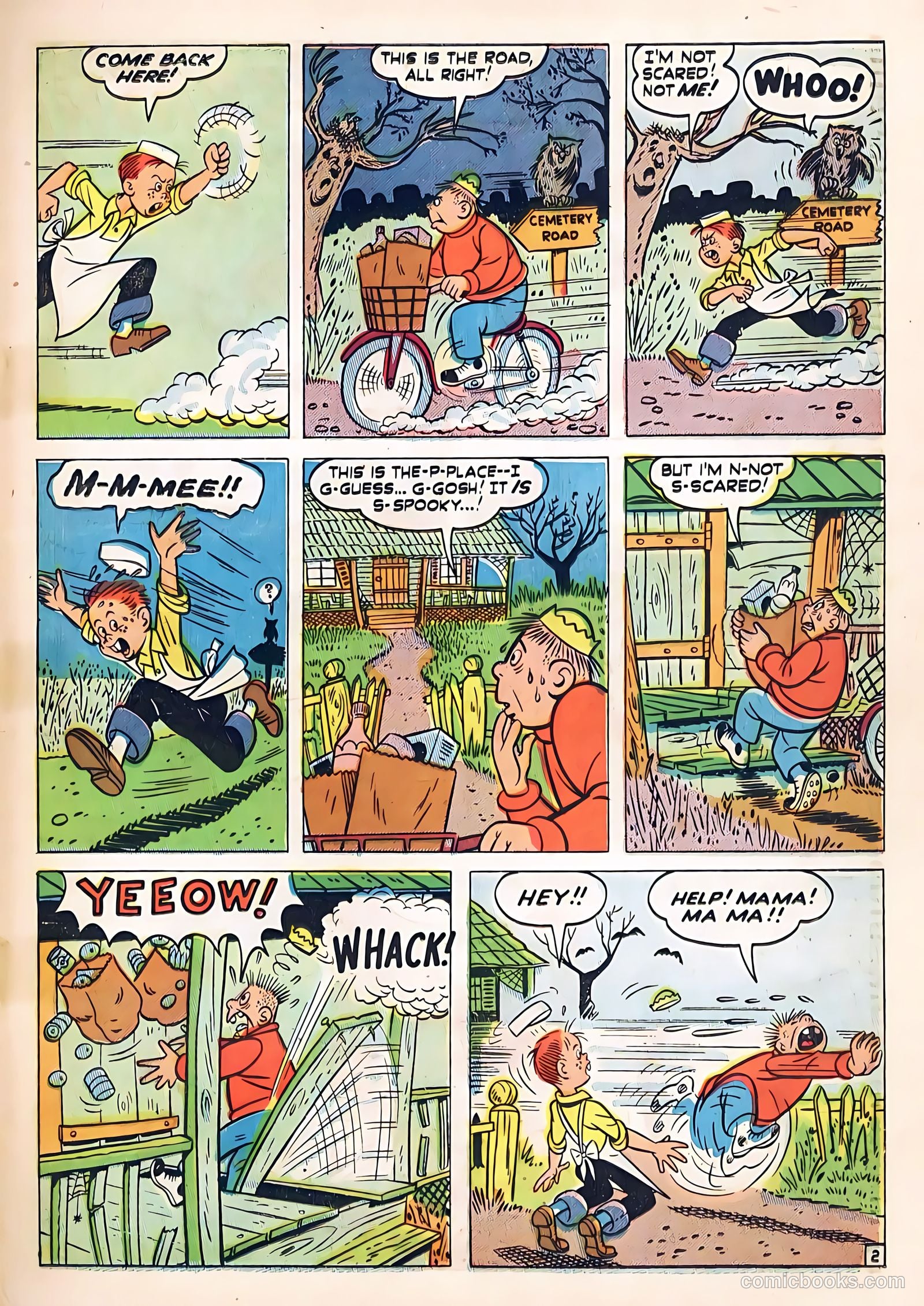 Little Miss Sunbeam Comics #4 (1950) — page 21 of 34