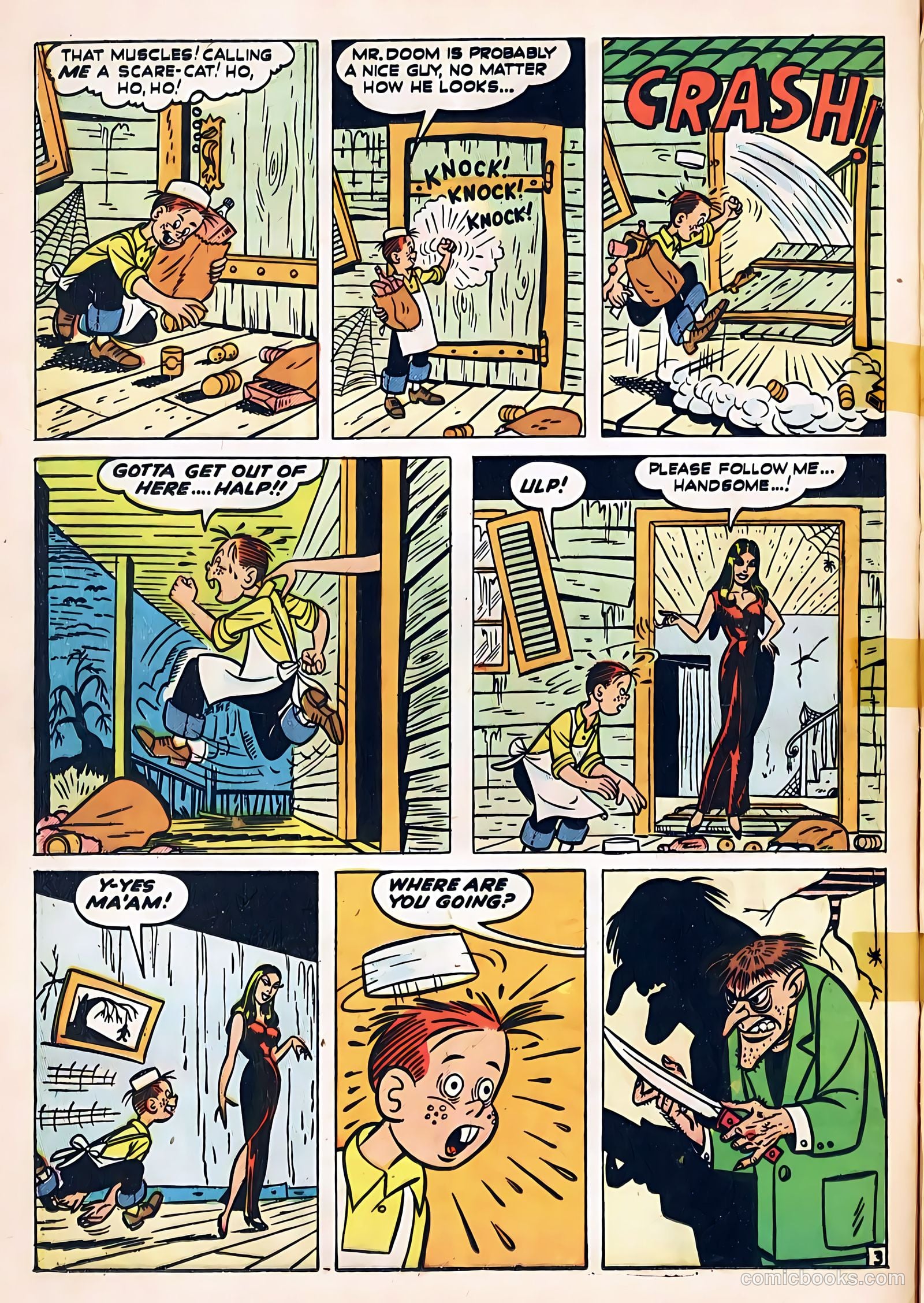 Little Miss Sunbeam Comics #4 (1950) — page 22 of 34