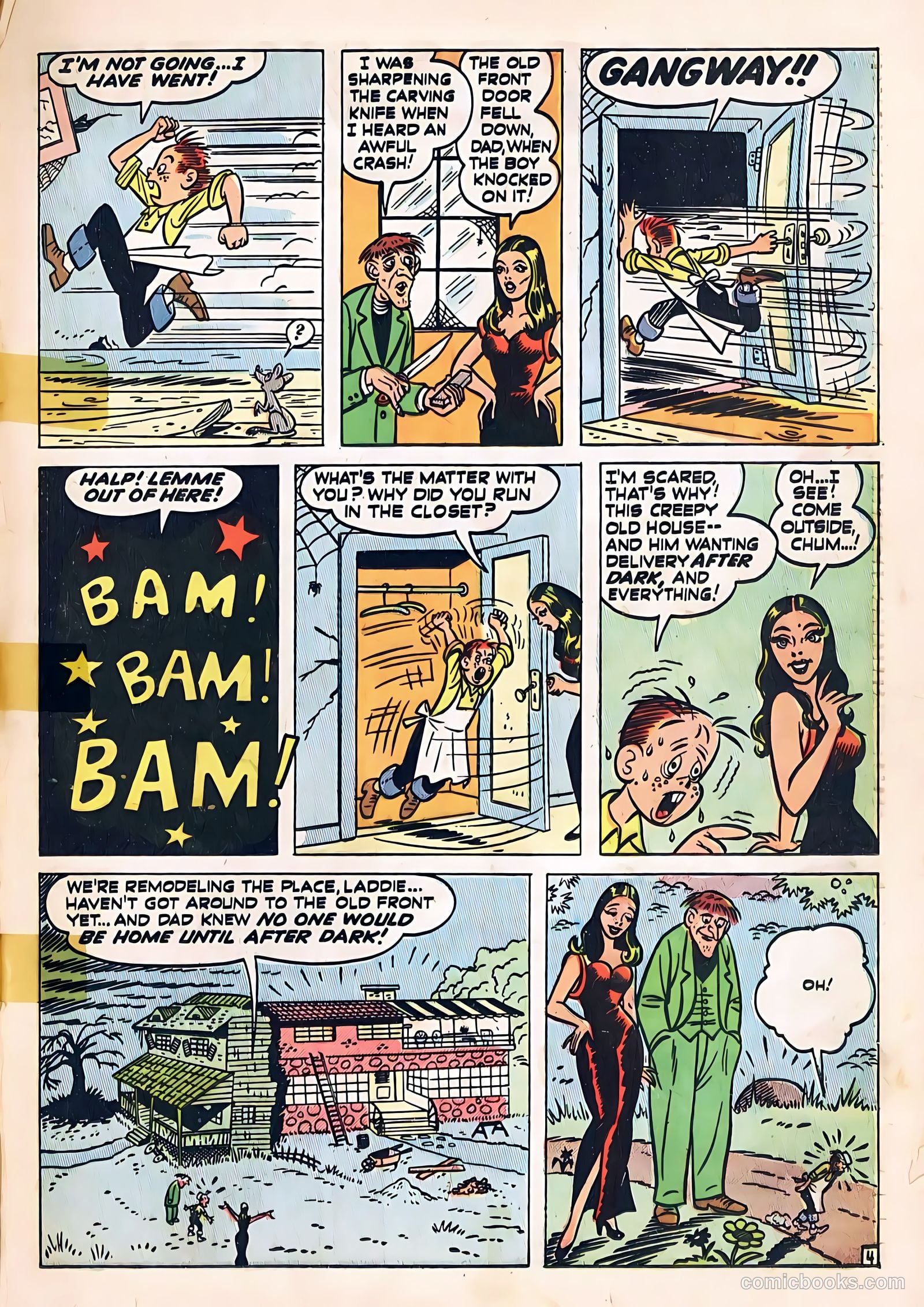 Little Miss Sunbeam Comics #4 (1950) — page 23 of 34