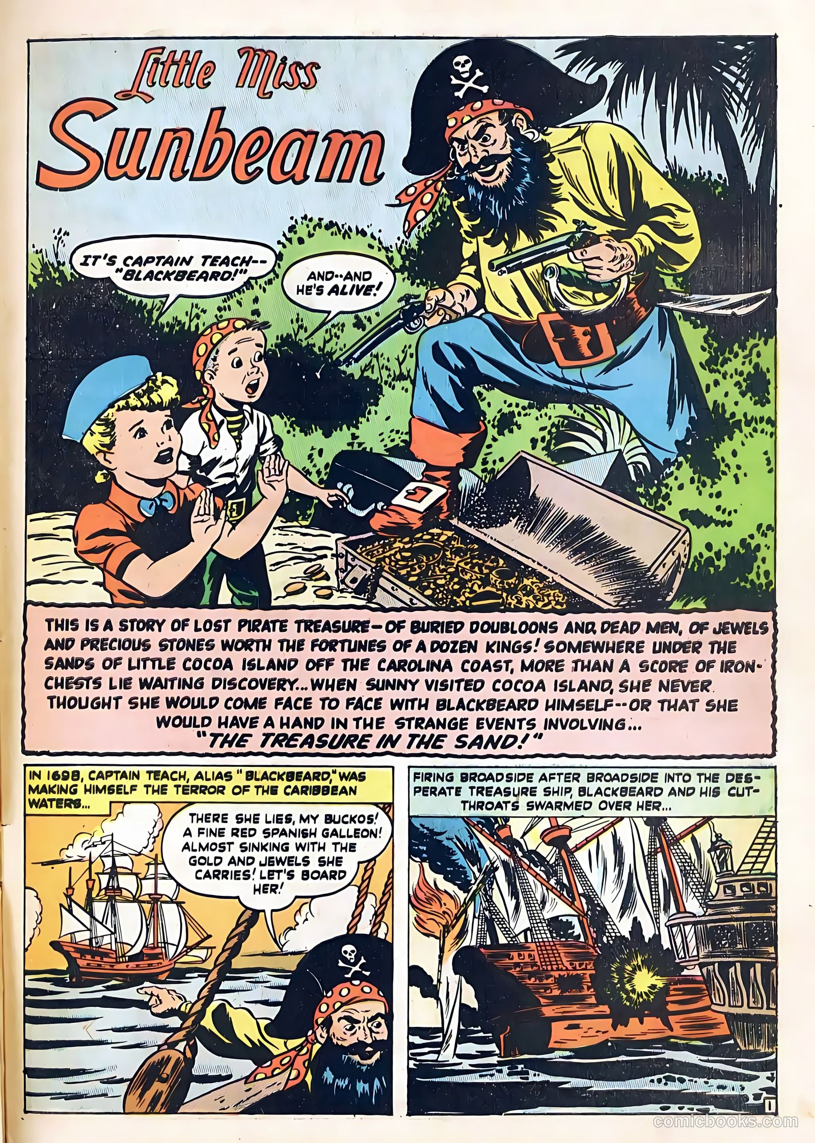 Little Miss Sunbeam Comics #4 (1950) — page 25 of 34
