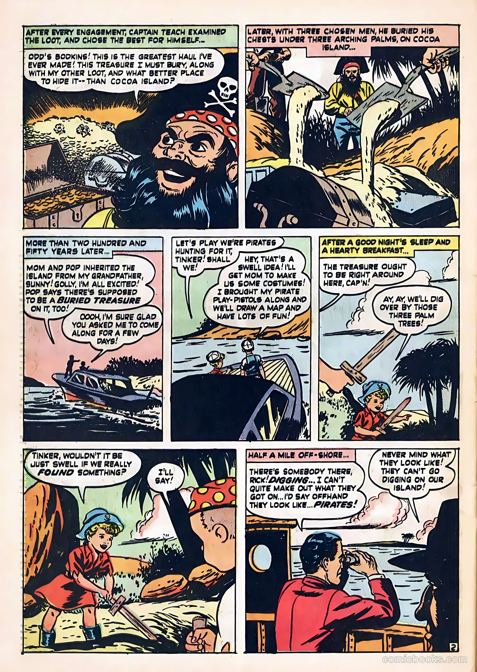 Little Miss Sunbeam Comics #4 (1950) — page 26 of 34