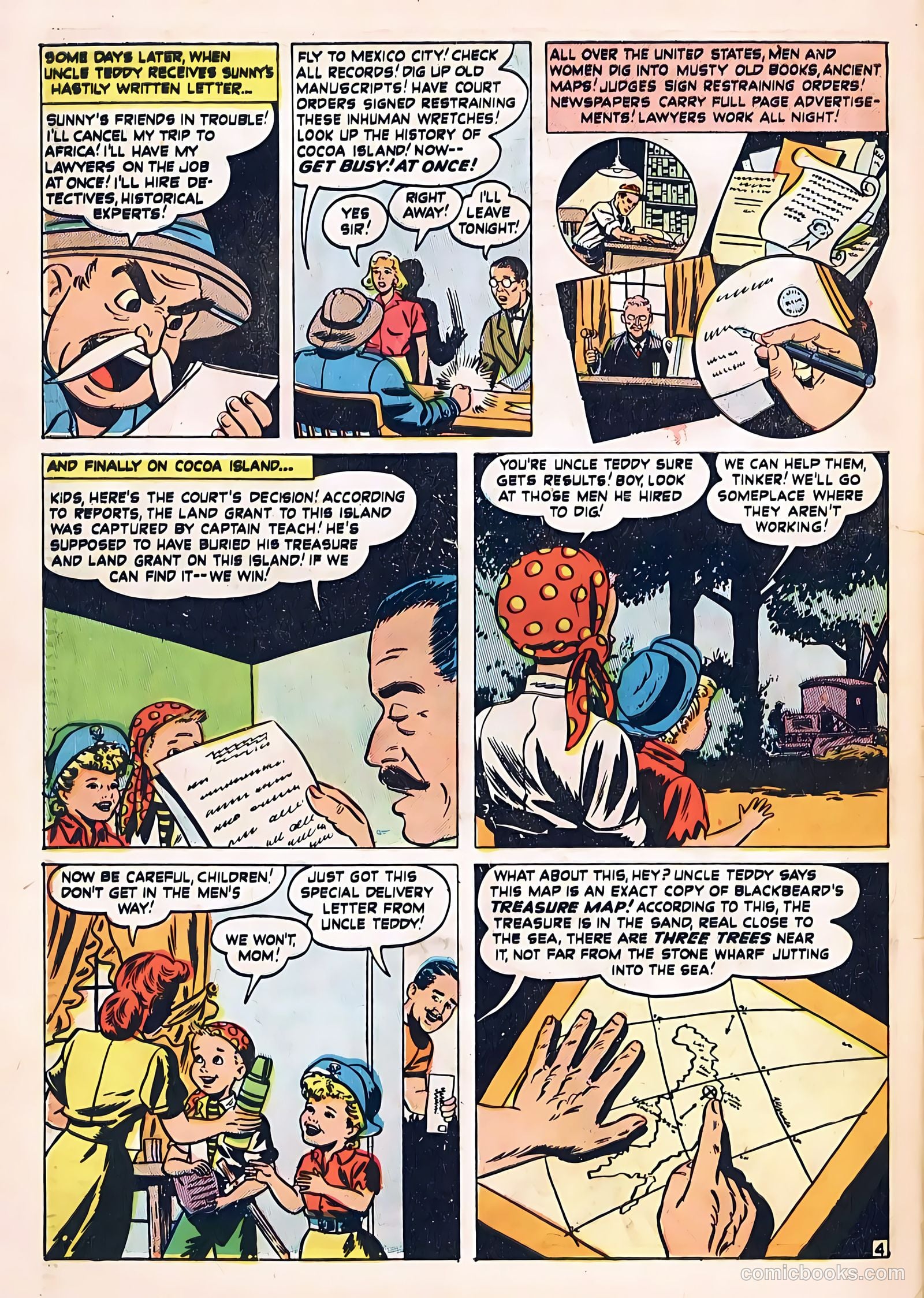 Little Miss Sunbeam Comics #4 (1950) — page 28 of 34