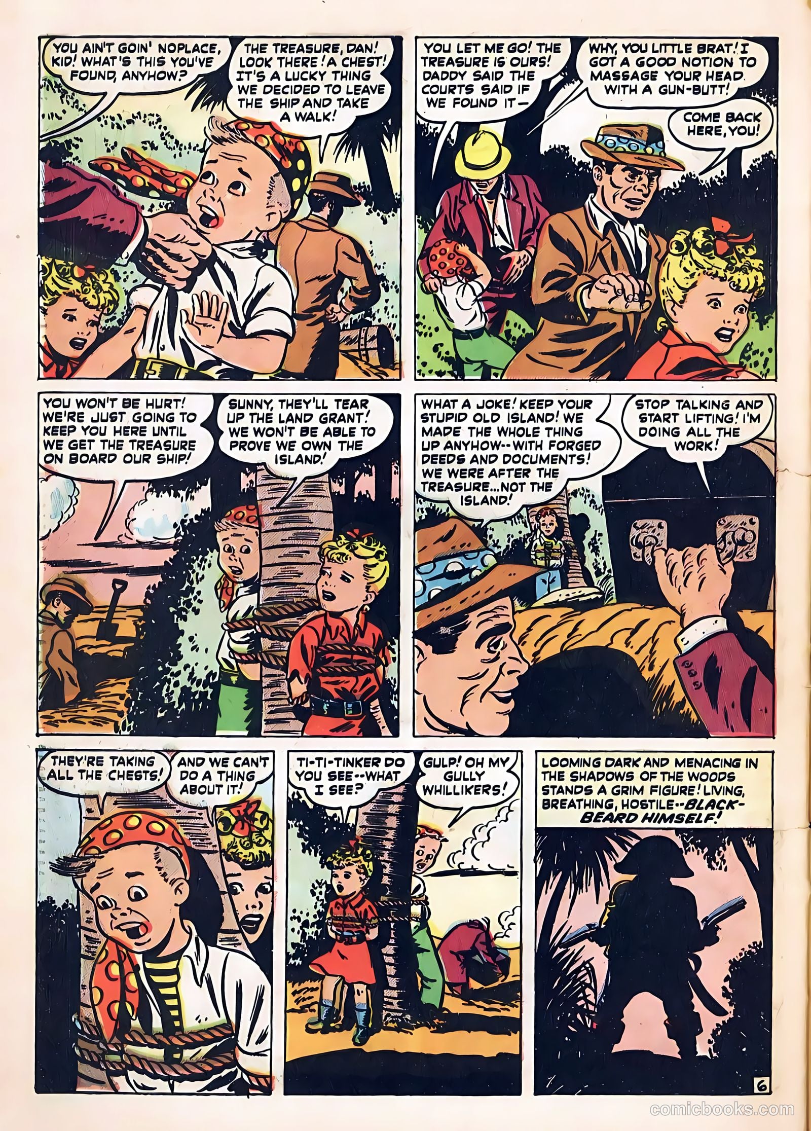 Little Miss Sunbeam Comics #4 (1950) — page 30 of 34