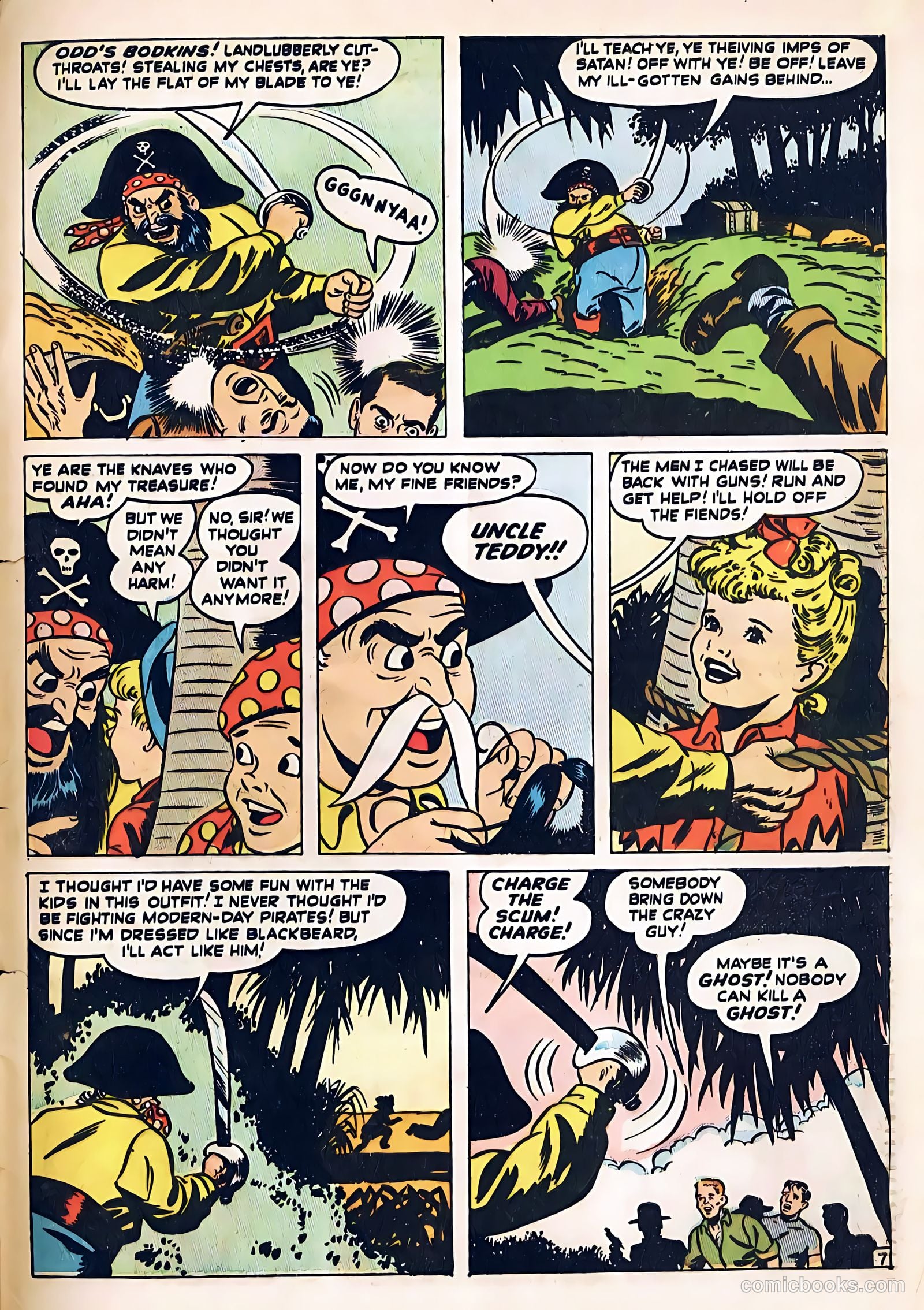 Little Miss Sunbeam Comics #4 (1950) — page 31 of 34
